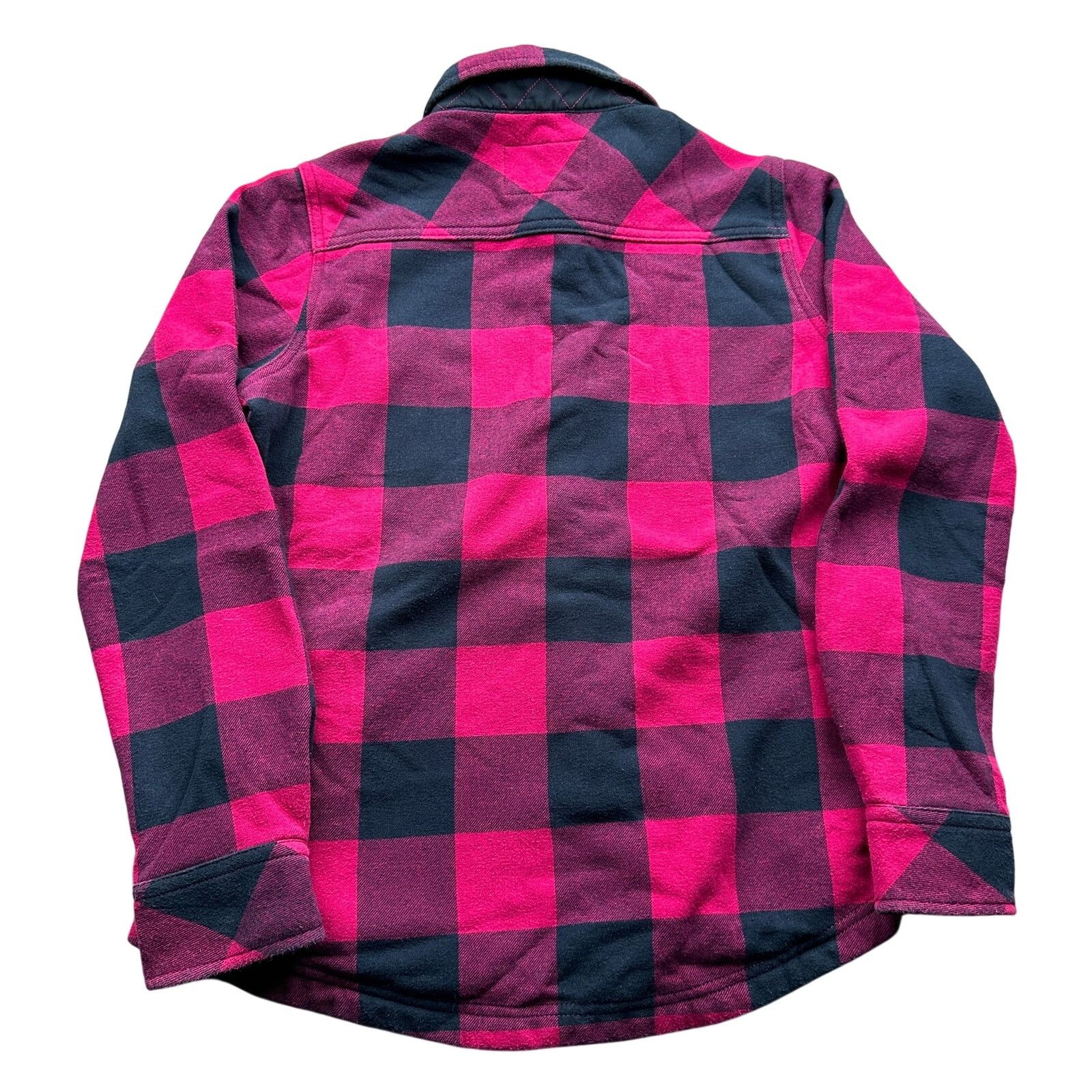 Orvis Orvis Nova Flannel Shirt Jacket Shacket Womens S Pink Plaid Size S / US 4 / IT 40 - 2 Thumbnail
