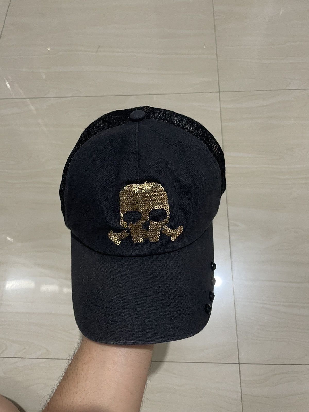 Japanese Brand Hats crazy skull Size ONE SIZE - 4 Thumbnail
