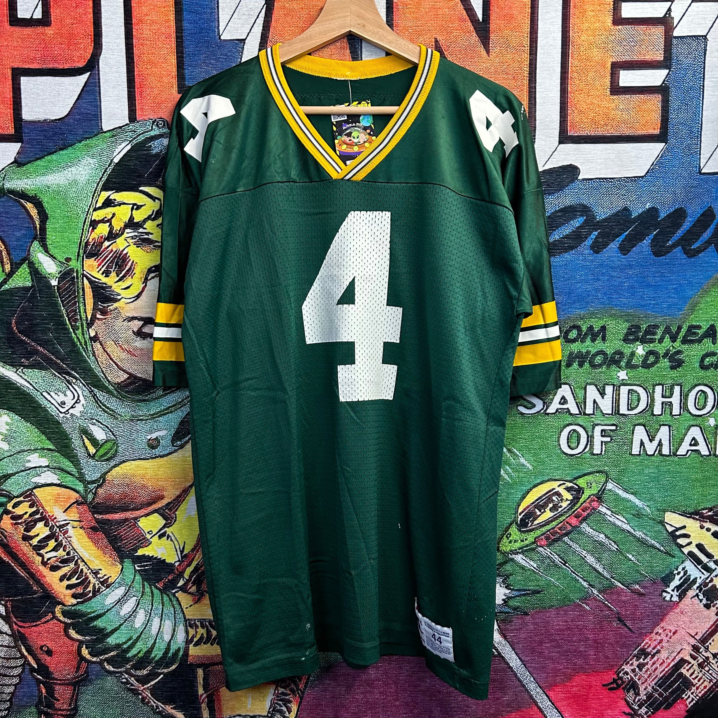 Puma, Shirts, Vintage 9s Brett Favre Green Bay Packers Puma Nfl Football  Sports Jersey Shirt