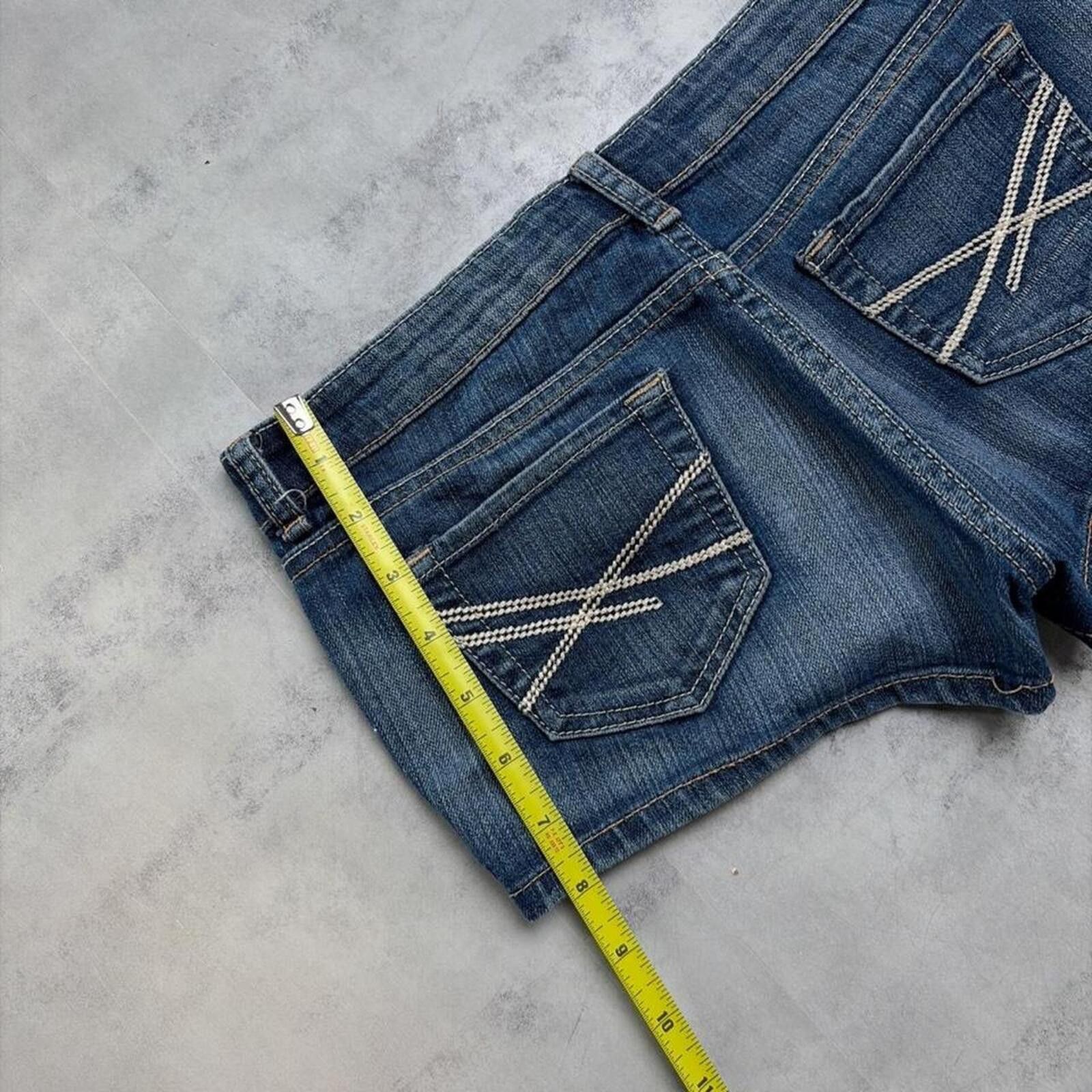 Aeropostale Y2K Blue Aeropostale Grunge Mini Denim Shorts Size 30" / US 8 / IT 44 - 8 Thumbnail