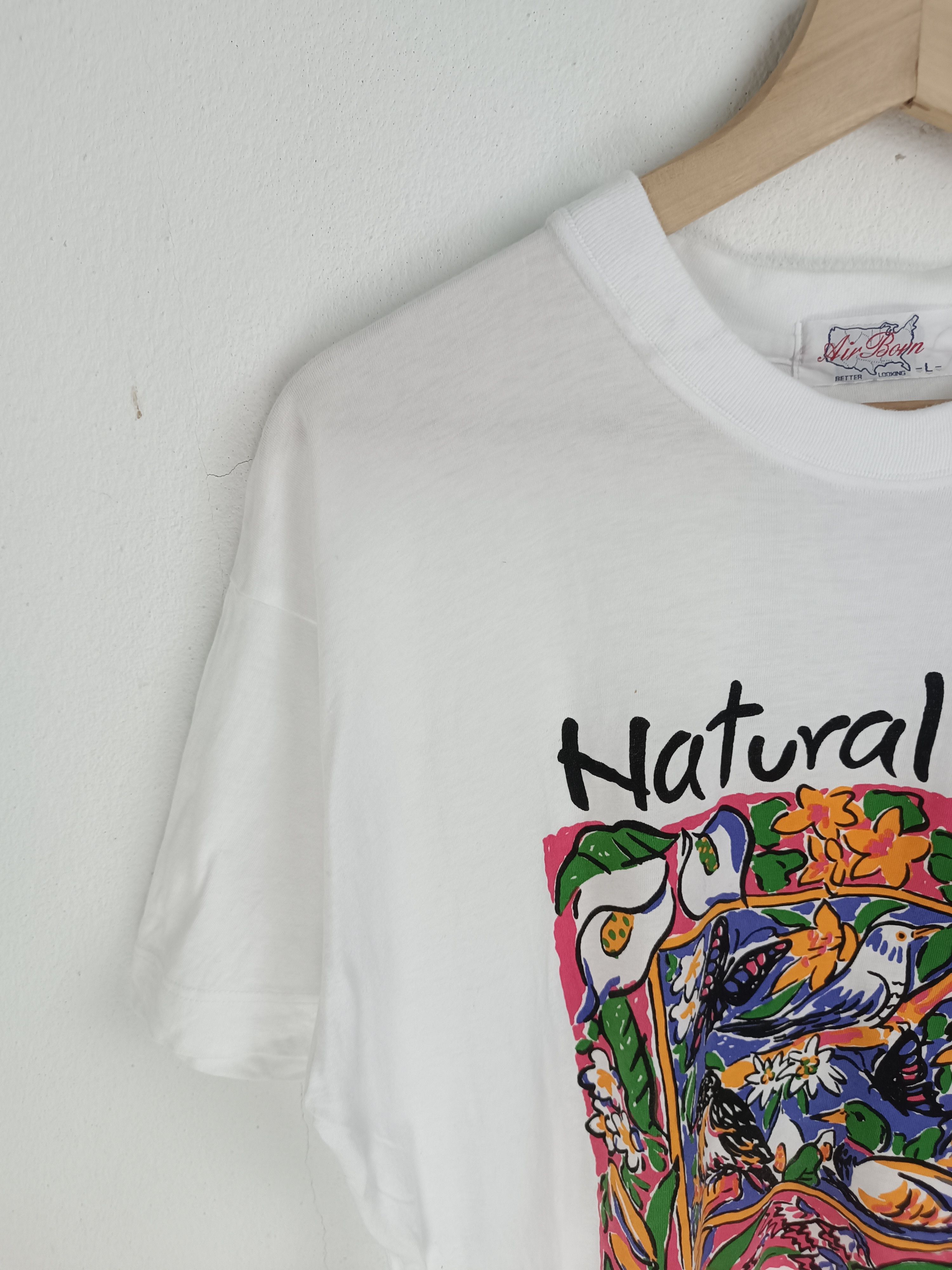 Other VINTAGE 90's NATURAL SCENE FLOWER ART PICASSO GARDEN TEE Size US L / EU 52-54 / 3 - 8 Thumbnail