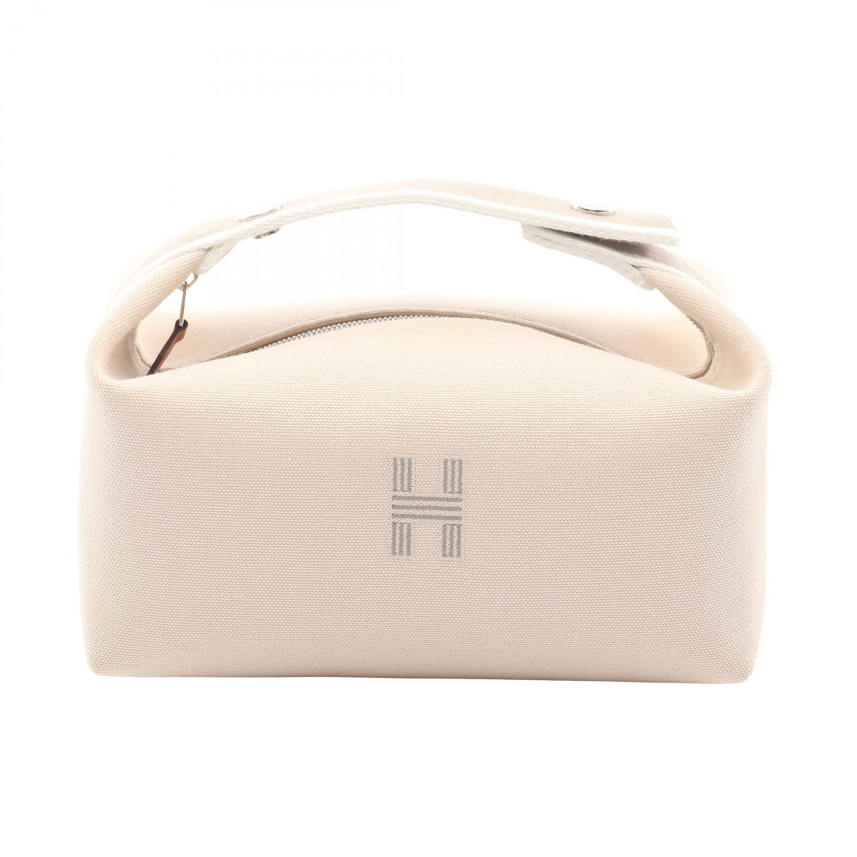 Hermes Hermes Hermes Bride a Brac PM Canvas Handbag Textile Handbag DUTY FREE for USA Size ONE SIZE - 1 Thumbnail