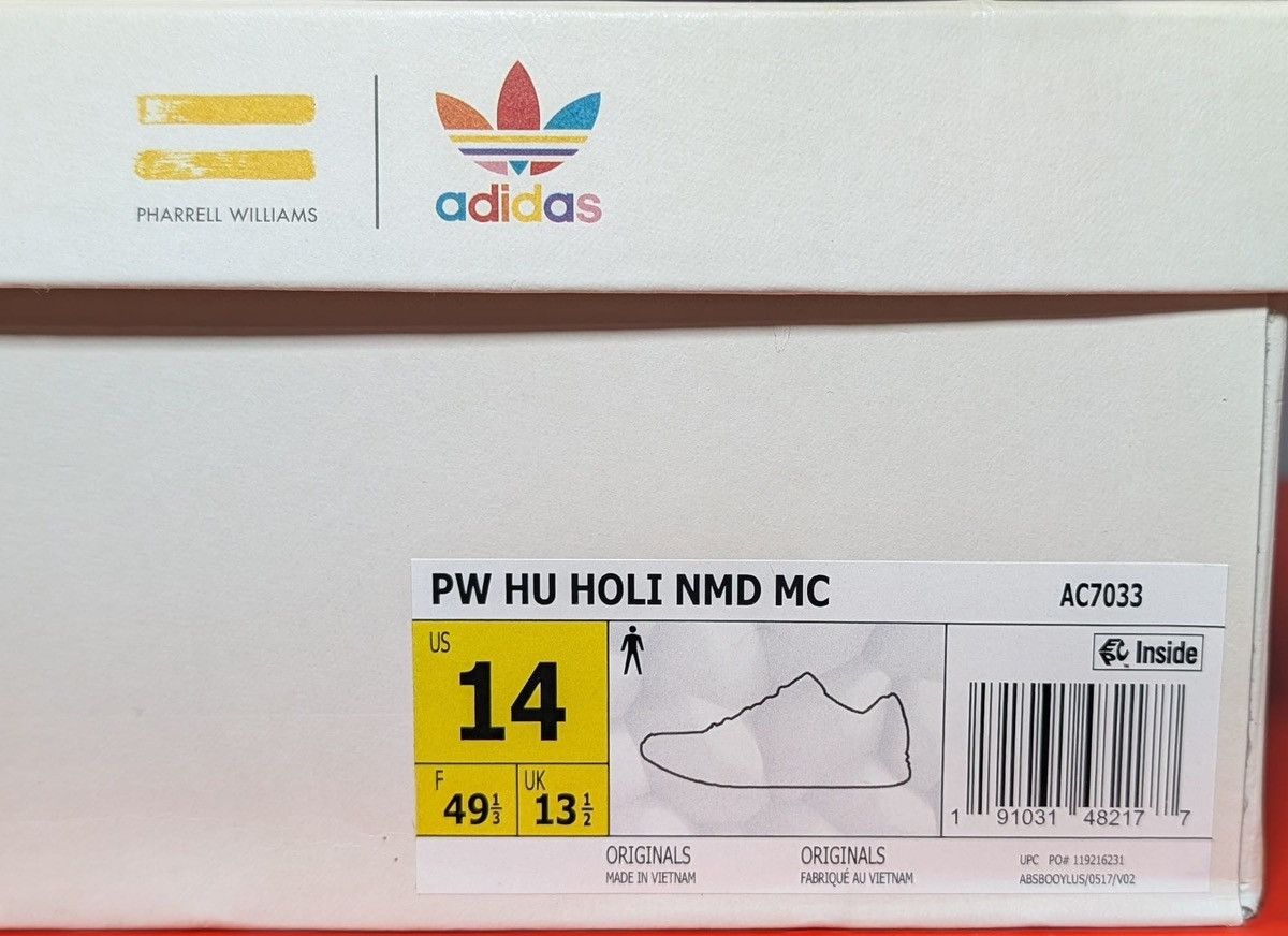 Adidas × Pharrell Size 14 - adidas Pharrell x NMD Human Race Trail Equality Size US 14 / EU 47 - 7 Thumbnail