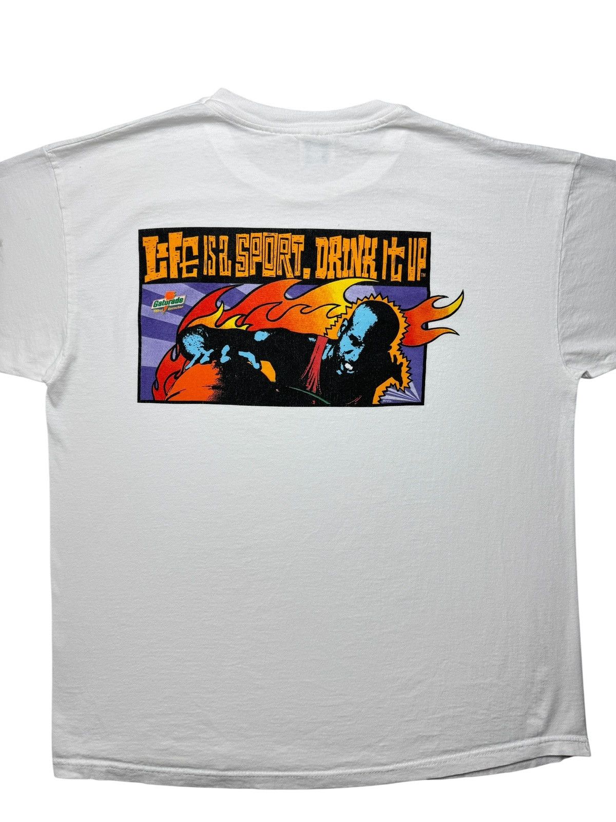 Vintage Vintage 90’s Gatorade Frank Kozik Art Tee Shirt Size US XL / EU 56 / 4 - 2 Thumbnail