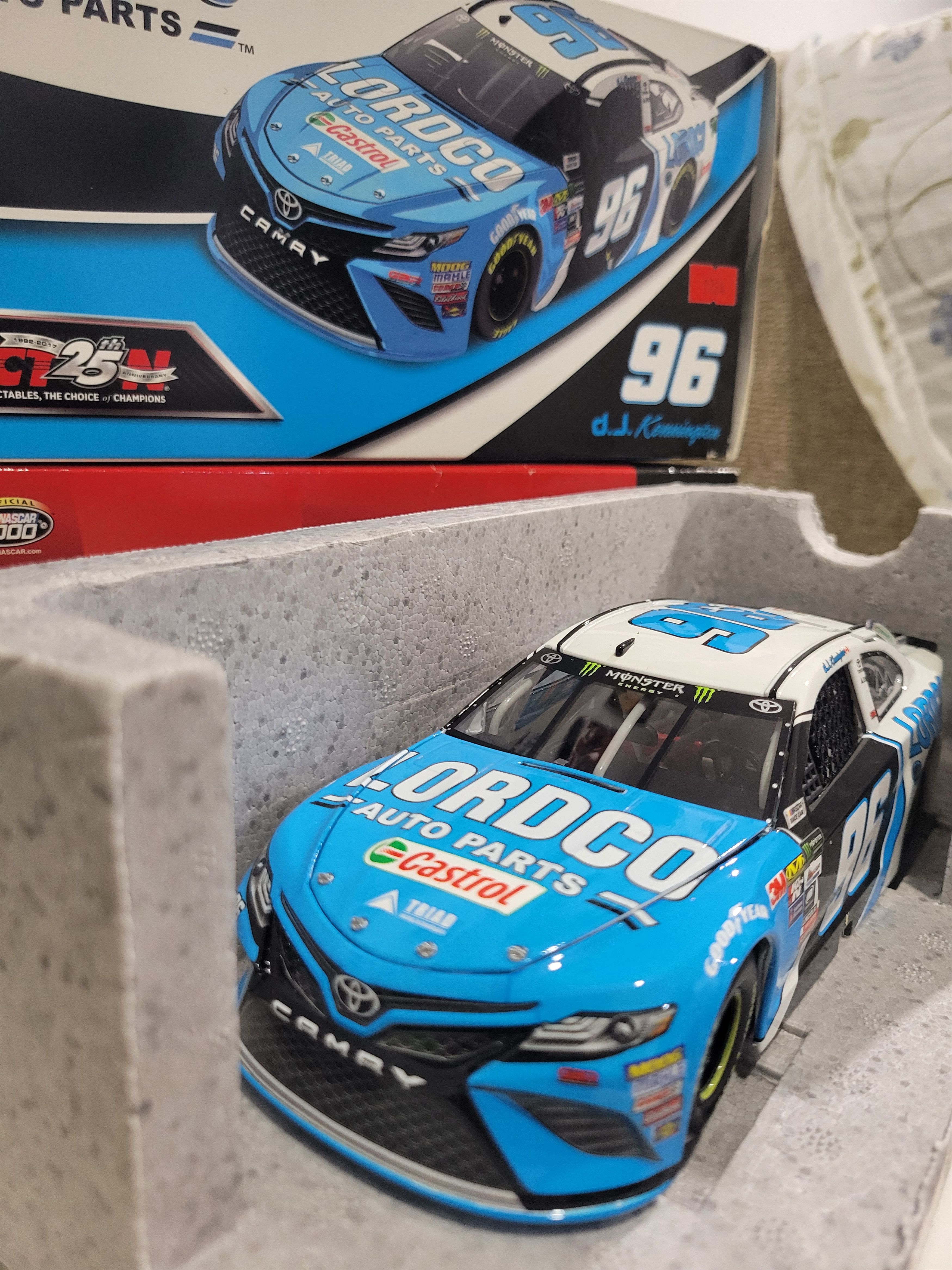 Other DJ Kennington#96 2017 Nascar Stock Car 1:24 Diecast RARE Size ONE SIZE - 12 Thumbnail