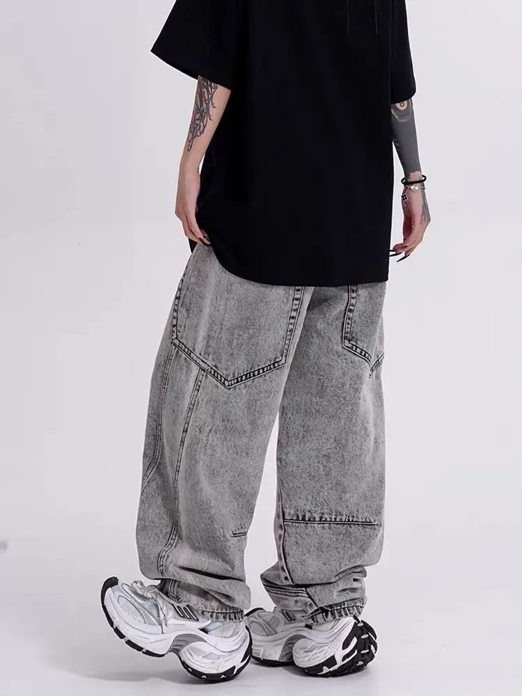 Designer × Japanese Brand Hip Hop Streetwear Designer Loose Casual Pants Size US 32 / EU 48 - 2 Thumbnail