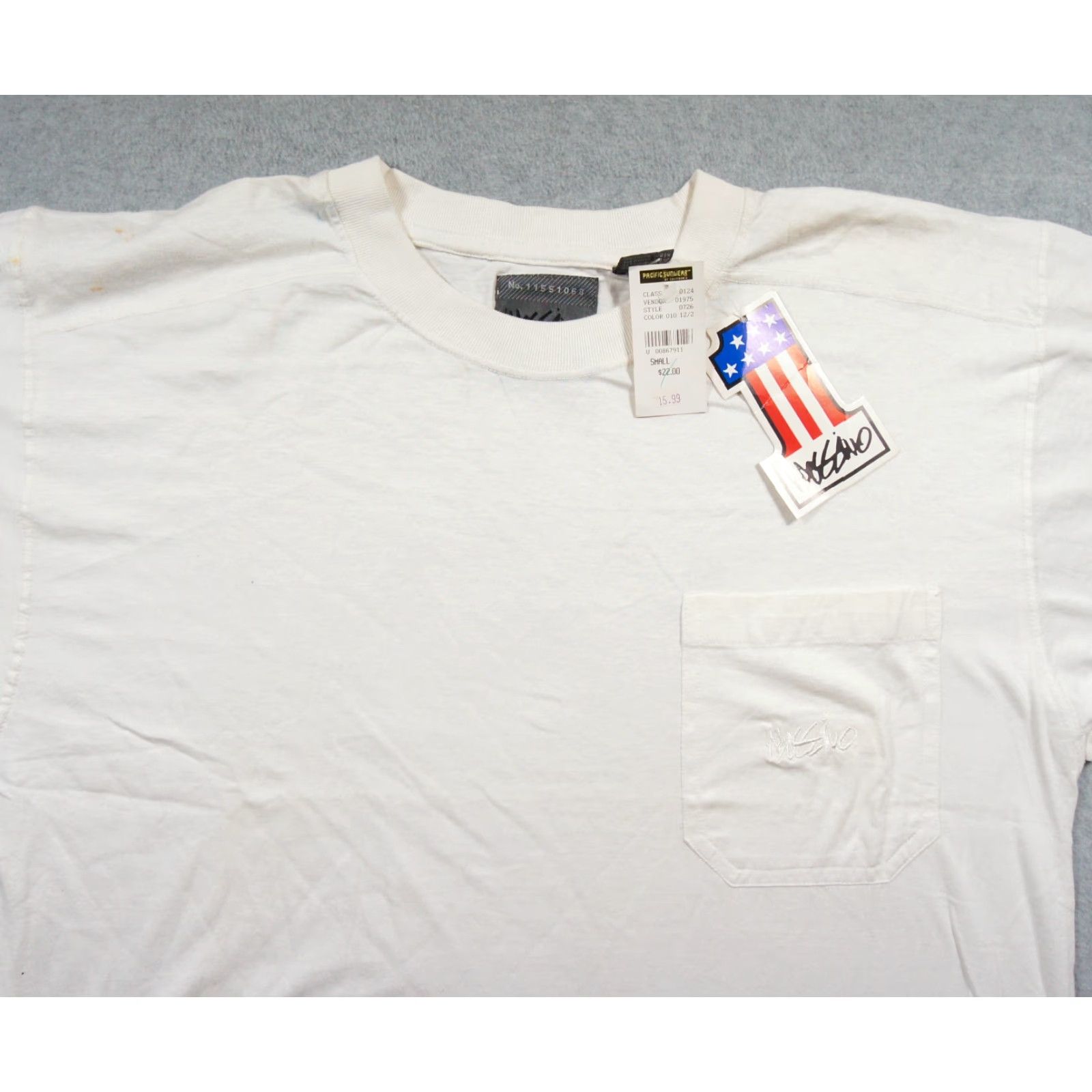 Mossimo VINTAGE Mossimo Shirt T-Shirt Crew Neck Short Sleeve White XL White 90s Skateboard Logo Mens XL Size US XL / EU 56 / 4 - 2 Thumbnail
