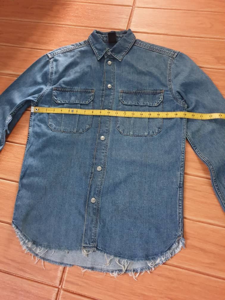 H&M H&M Blue denim shirt Size US M / EU 48-50 / 2 - 7 Thumbnail