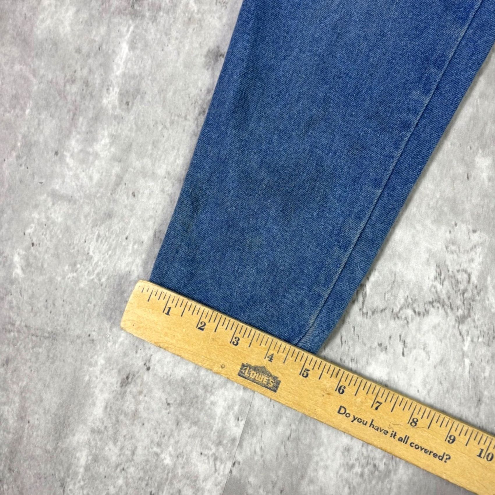 Mickey & Co. VINTAGE Mickey & Co. Disney Jeans High Waisted Embroidered Tapered Leg Blue 24P Womens Jeans (25 in Inseam) Size 42" / US 20 - 5 Thumbnail