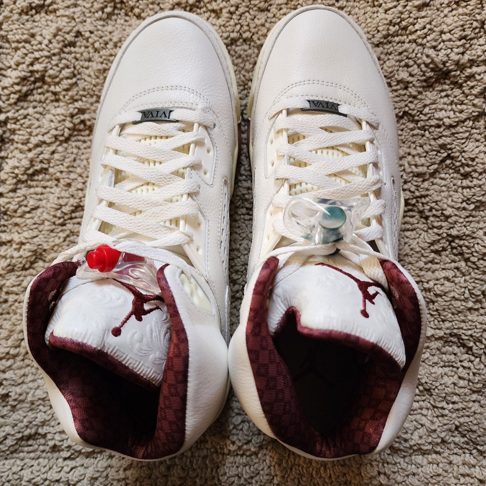 Jordan Brand Air Jordan 5 Retro El Grito Sail Brand New Sz 9 Size US 9 / EU 42 - 5 Thumbnail