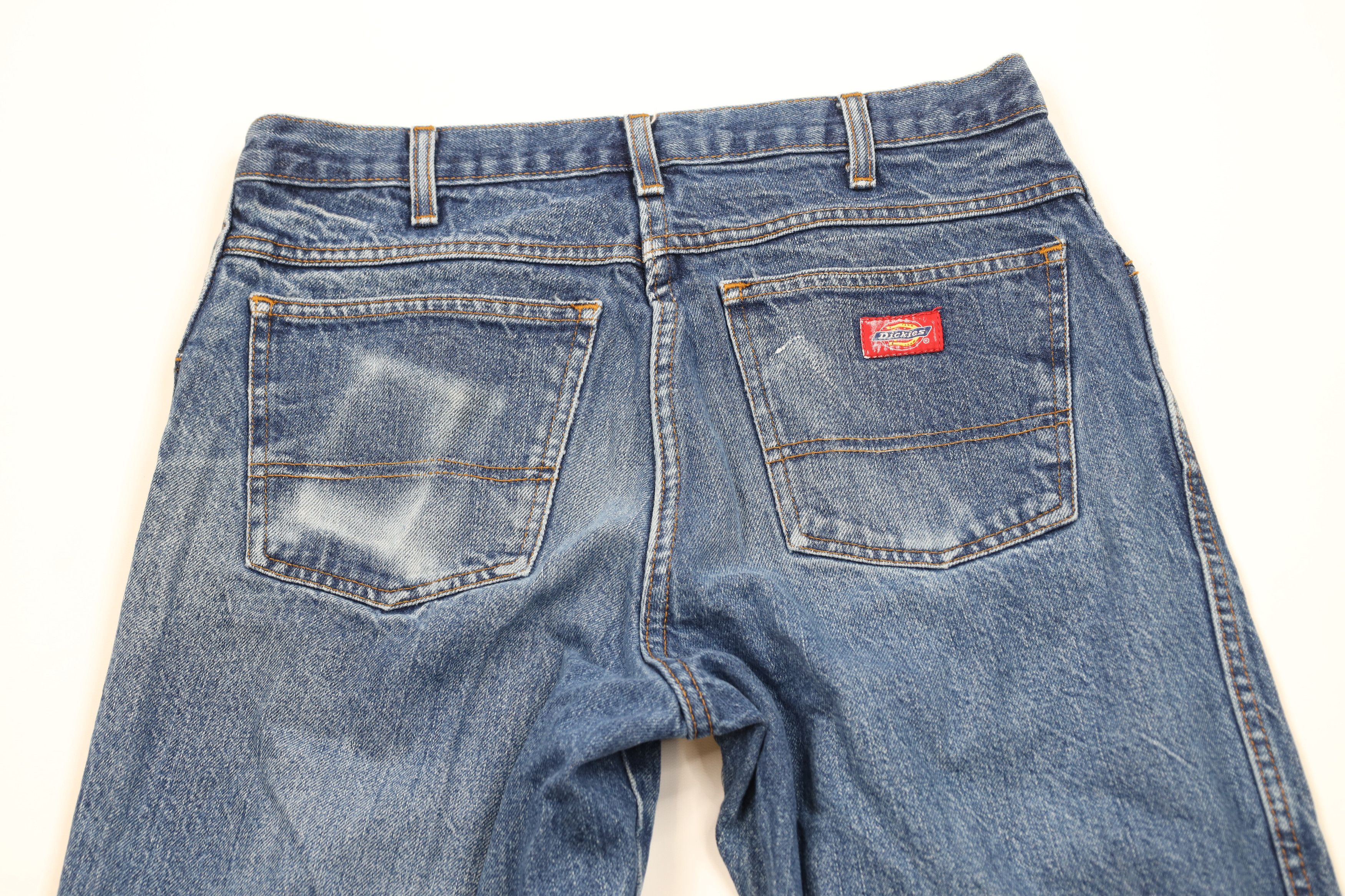 Dickies Vintage Dickies Spell Straight Leg Denim Jeans Blue Cotton Size US 32 / EU 48 - 10 Thumbnail