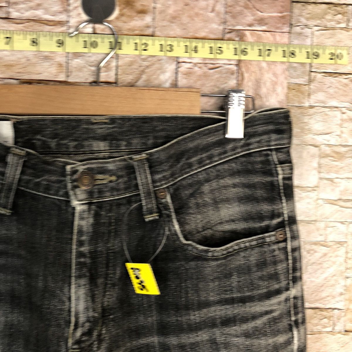 Edwin Edwin Black ripped distressed Denim Pants #A1035 Size US 29 - 7 Thumbnail