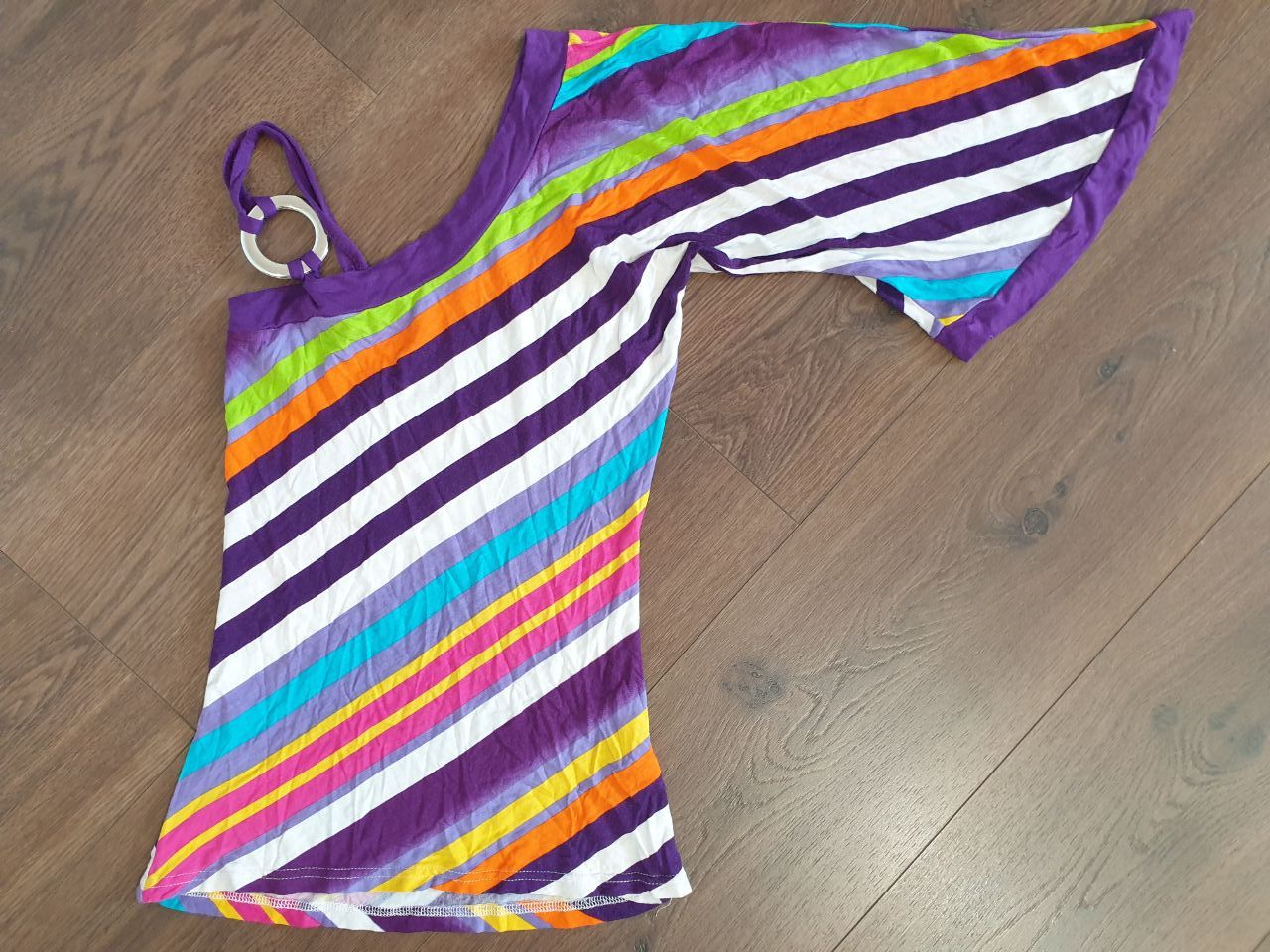 Other one shoulder top sz s/m viscose composition new Size S / US 4 / IT 40 - 3 Thumbnail