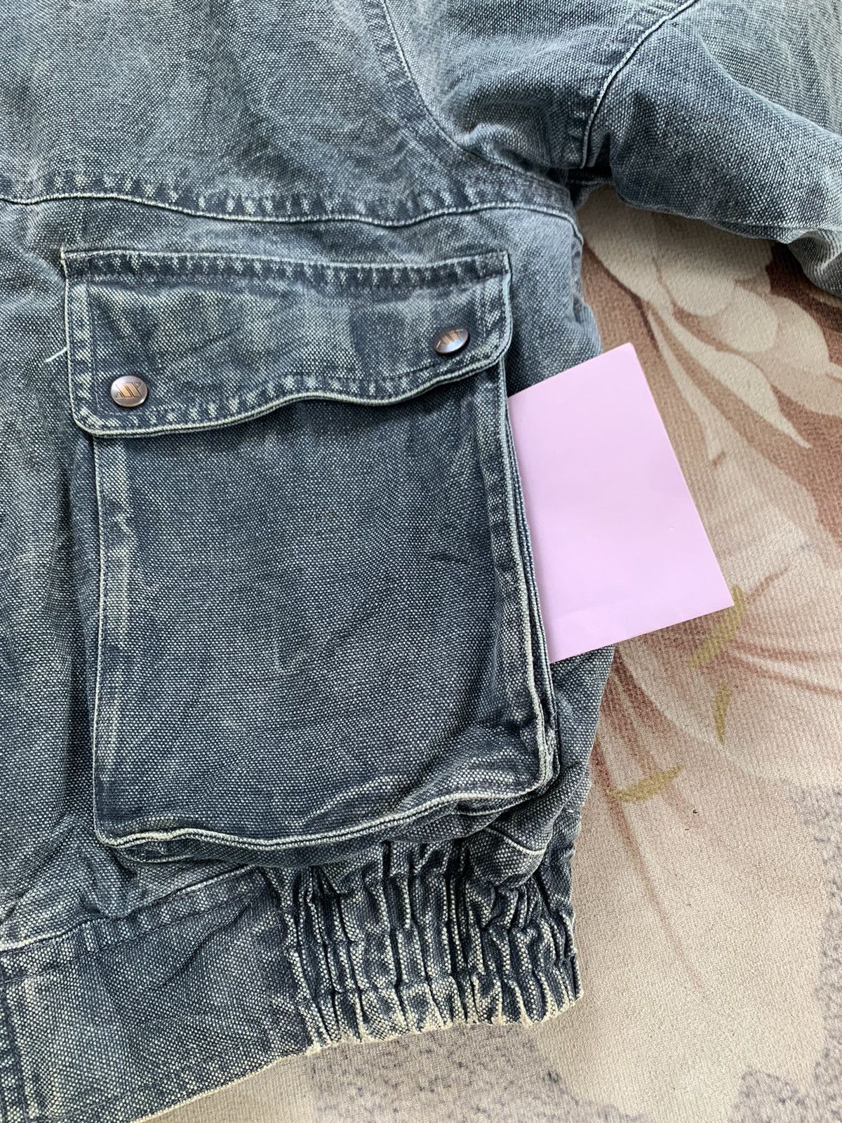 Japanese Brand Ixiz Emergency Pocket Bomber Like Baggy Thick Jacket Size US L / EU 52-54 / 3 - 16 Thumbnail