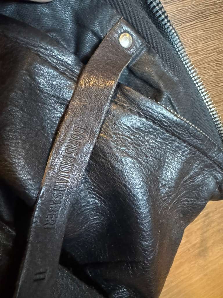 Boris Bidjan Saberi Boris Bidjan Saberi Leather Wrist Pouch Size ONE SIZE - 3 Thumbnail