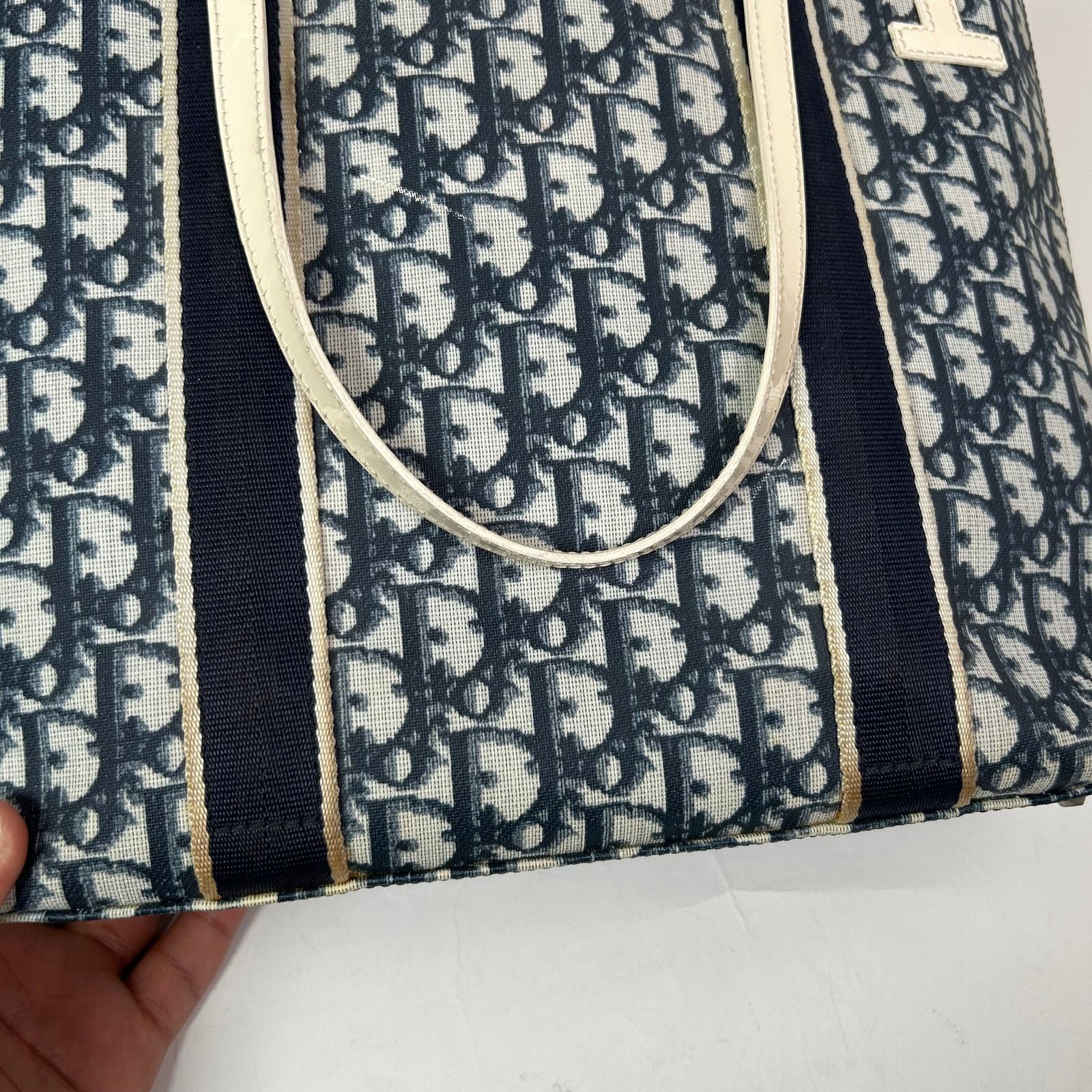 Christian Dior Monsieur Christian Dior Trotter 1 Canvas Tote Bag Size ONE SIZE - 6 Thumbnail