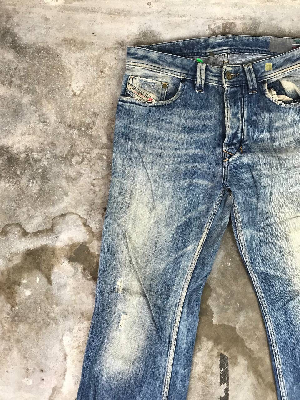 Diesel Black Gold Vintage Distressed Denim Diesel Rare Design Size US 32 / EU 48 - 6 Thumbnail
