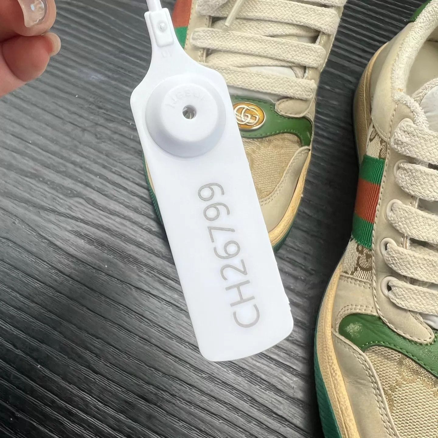 Gucci Gucci Rhyton Gray Green Size 36 Box included Size US 5.5 / IT 35.5 - 9 Thumbnail