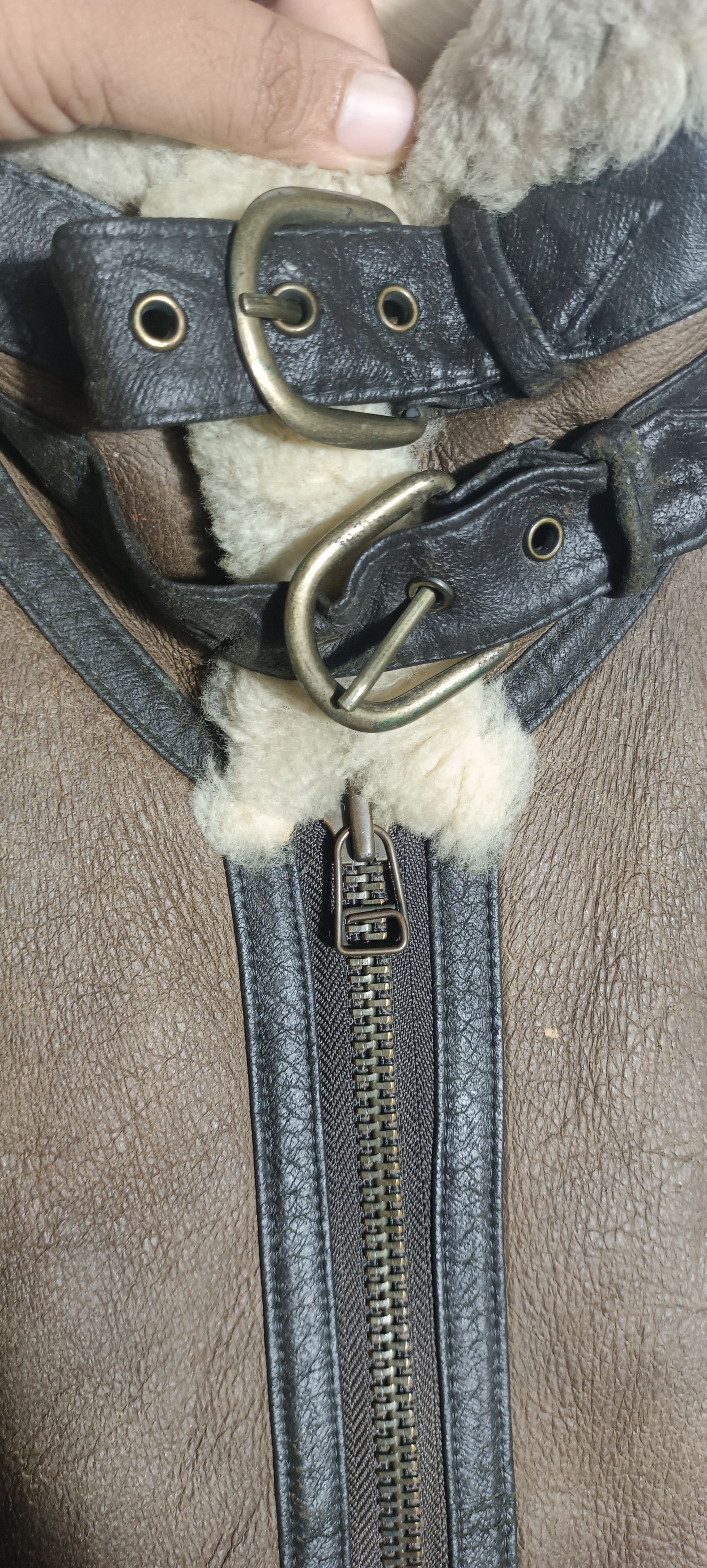 Man Made In Australia 🔥🔥B 3 AMERICAN MILITARY WEAR SHEEP SKIN Size US L / EU 52-54 / 3 - 5 Thumbnail
