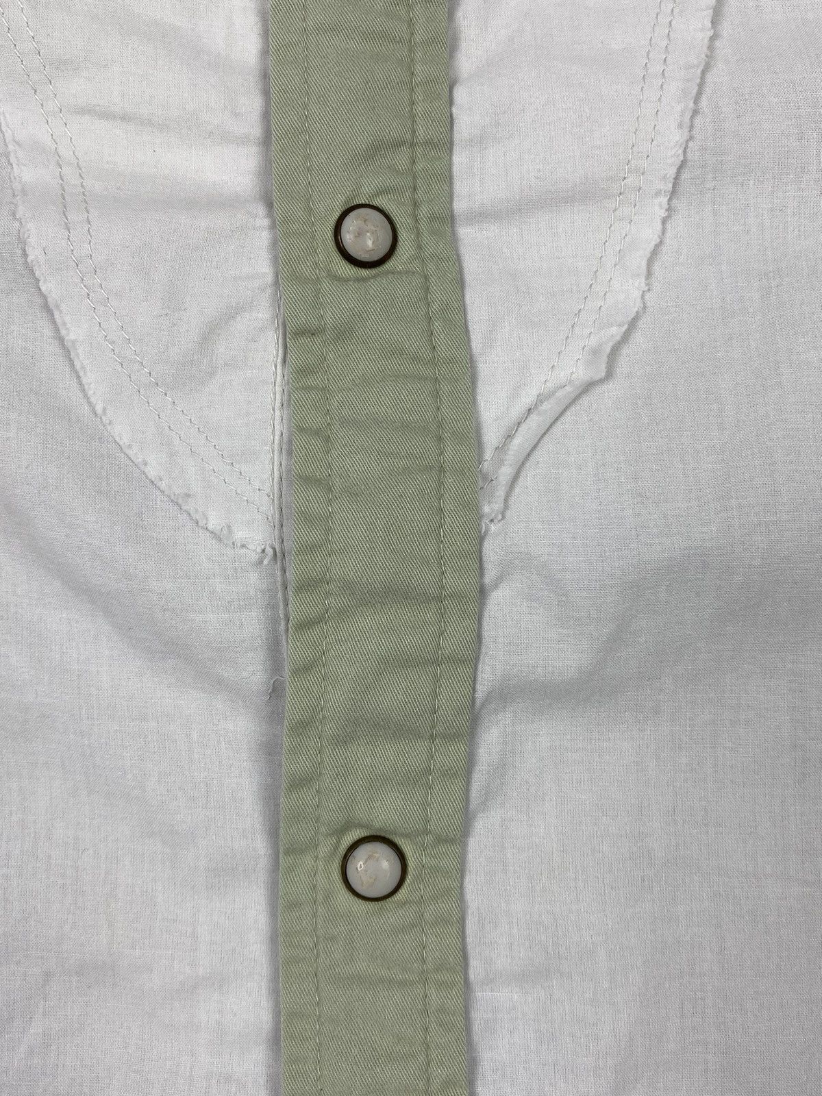 Diesel Y2K Diesel Western Snap Button Up Short Sleeve Shirt Size US XXL / EU 58 / 5 - 4 Thumbnail