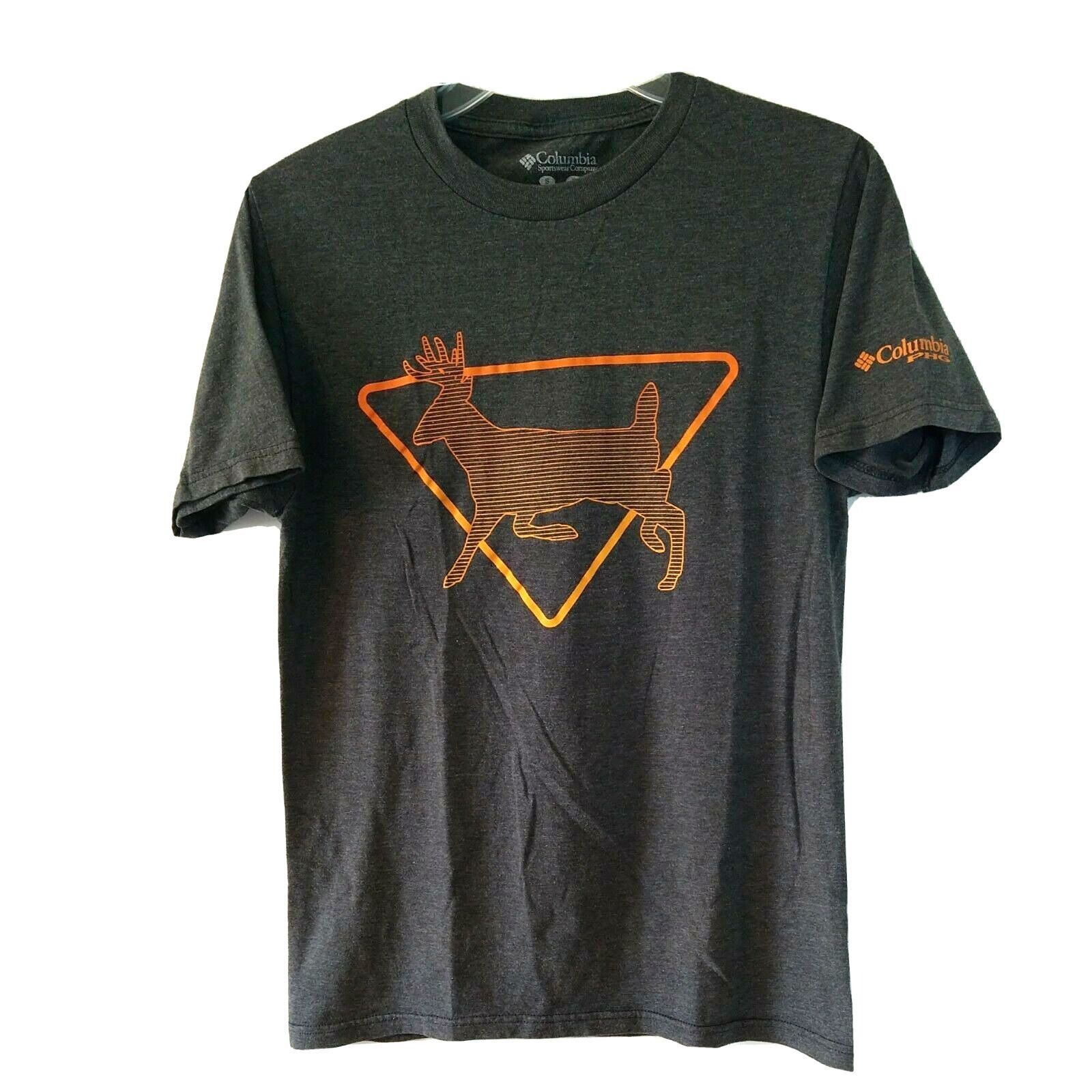 Columbia Columbia PHG Deer Shirt T-shirt Men Size S Heather Grey Size US S / EU 44-46 / 1 - 2 Thumbnail