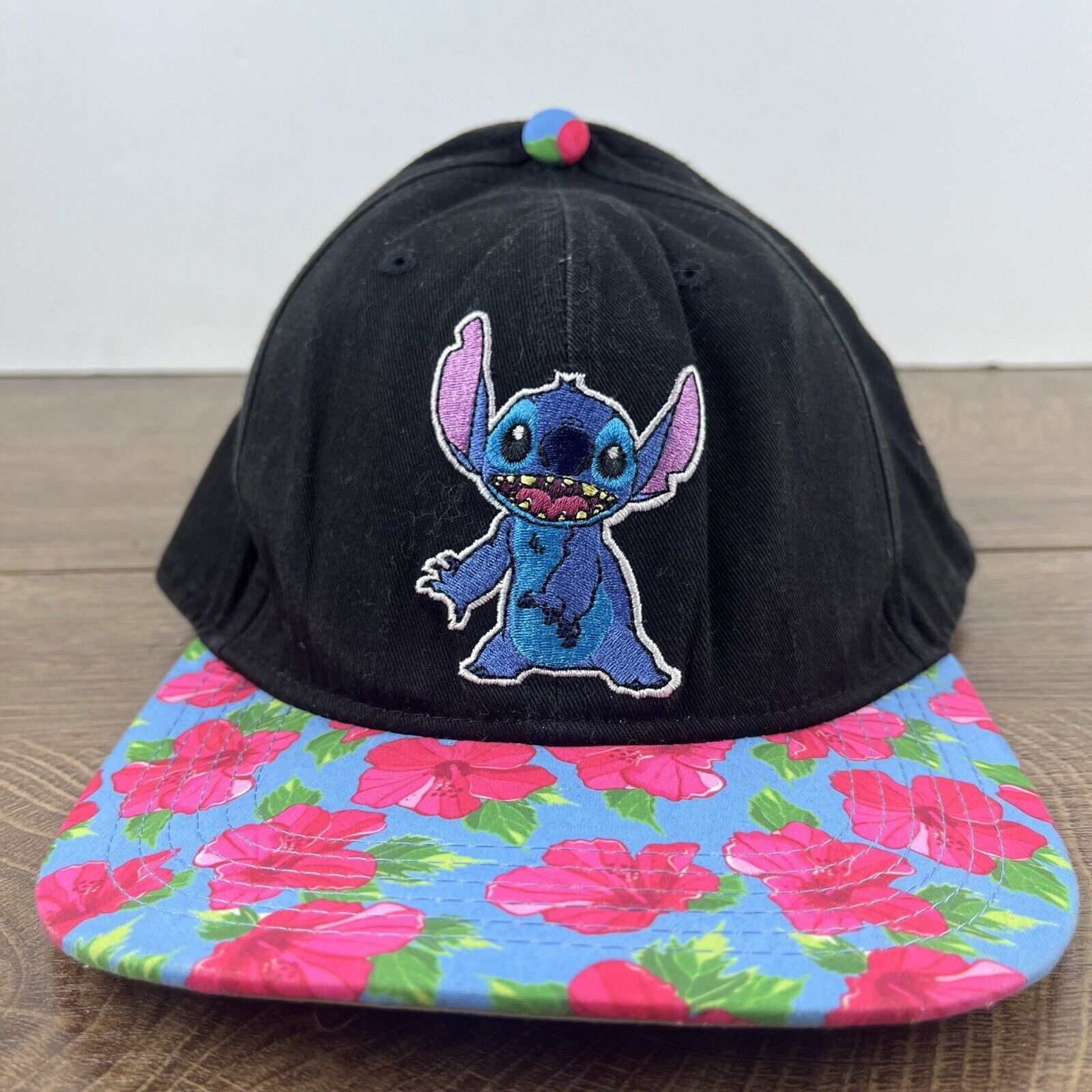 Other Stitch Hat Lelo Stitch Snapback Hat Black Hat Adjustable Bla Size ONE SIZE - 3 Thumbnail