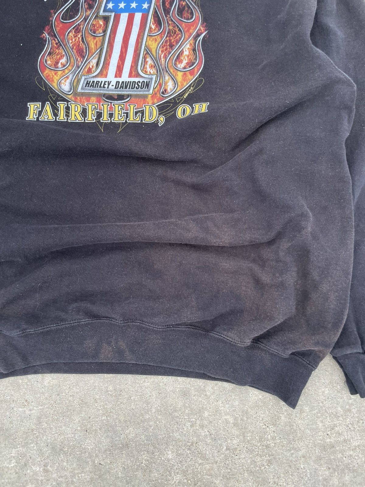 Harley Davidson × Vintage Harley Davidson sweatshirt Size US L / EU 52-54 / 3 - 6 Thumbnail