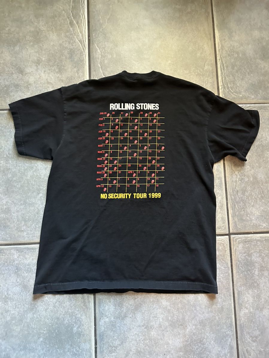 The Rolling Stones 1999 Rolling Stones tour tee Size US L / EU 52-54 / 3 - 2 Thumbnail