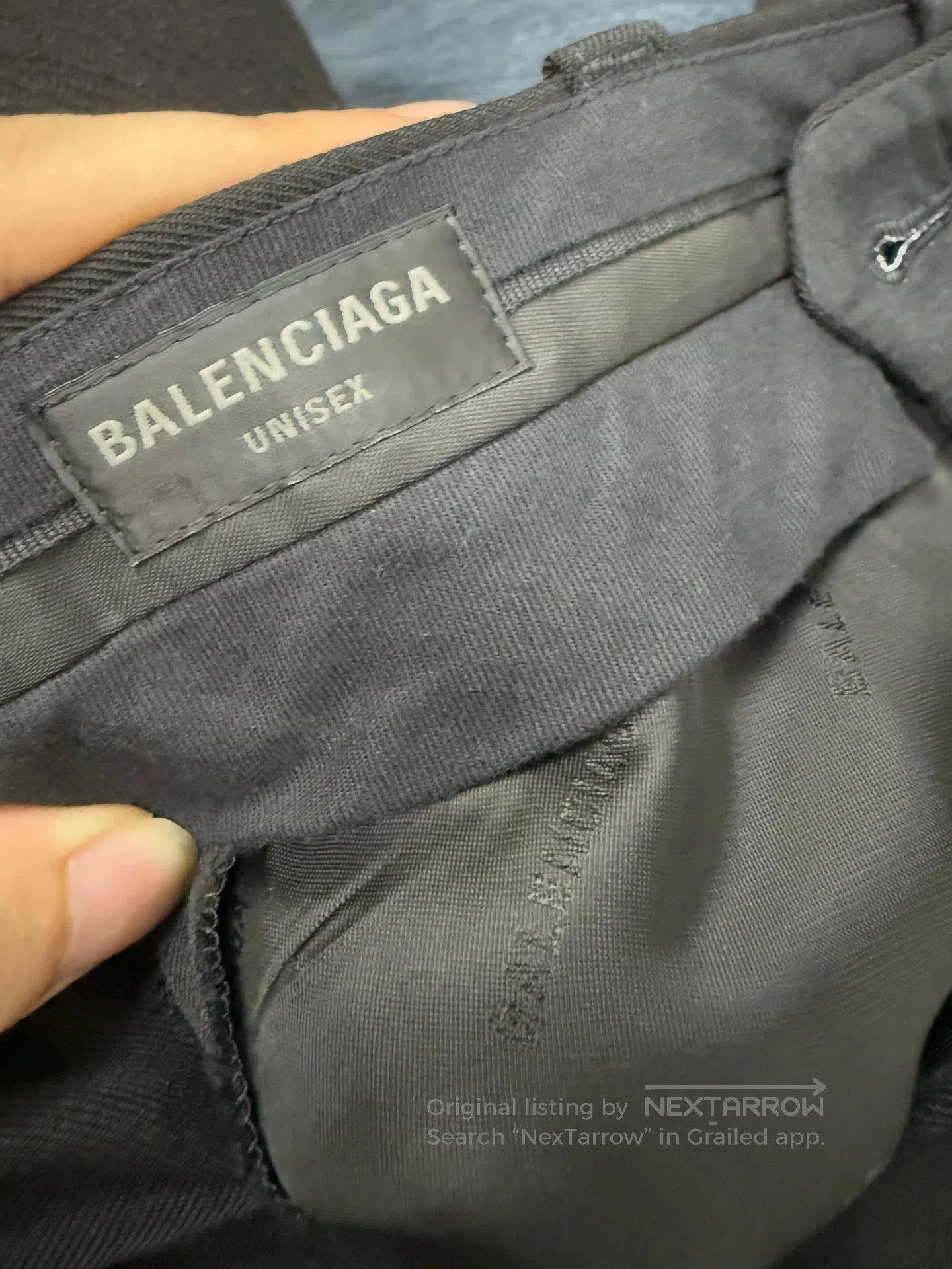Balenciaga Balenciaga 23FW Layered Tailored Pants XS. Size US 26 / EU 42 - 4 Thumbnail