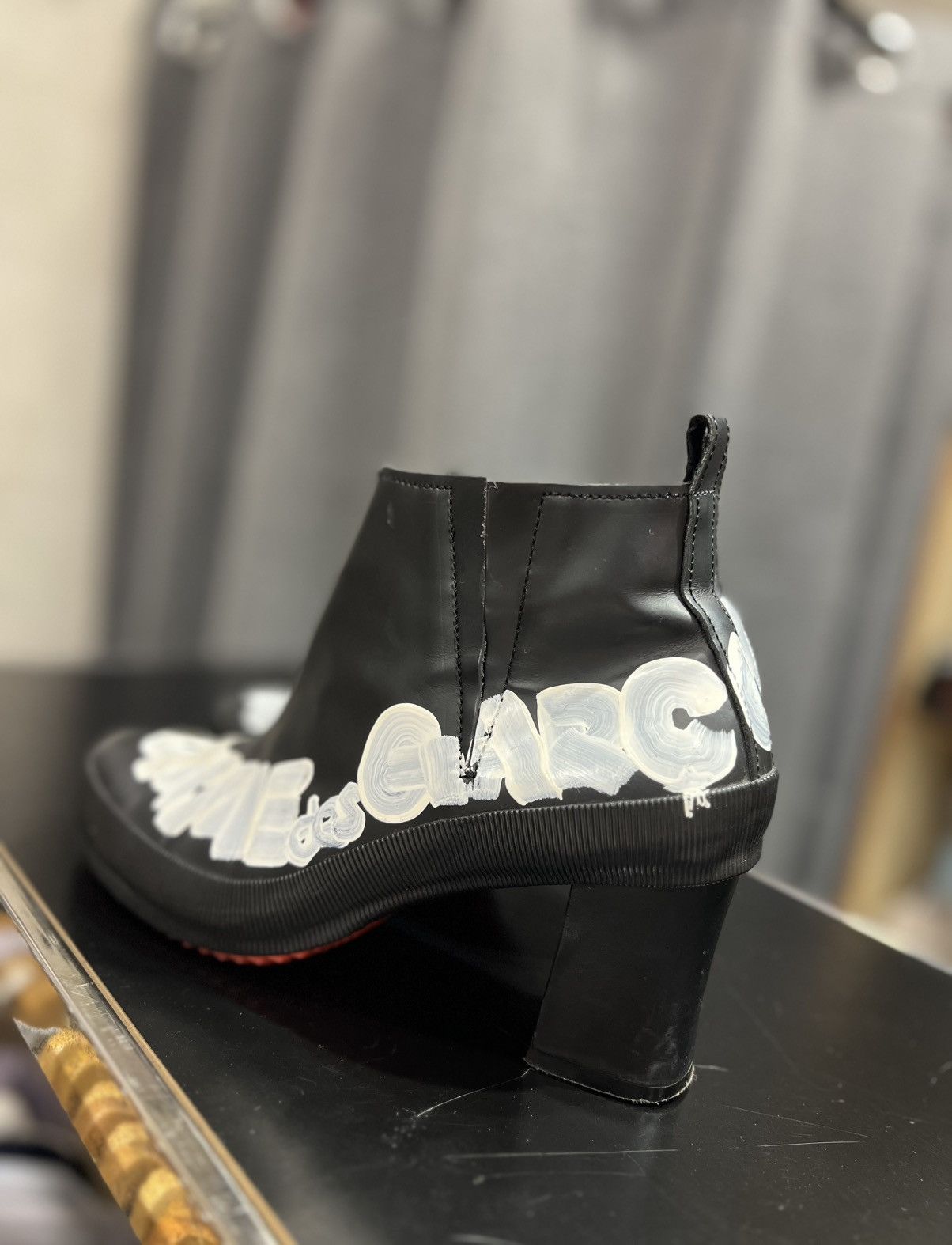 Comme des Garcons Comme des Garcons Hand painted Short boots Size US 6 / IT 36 - 2 Thumbnail