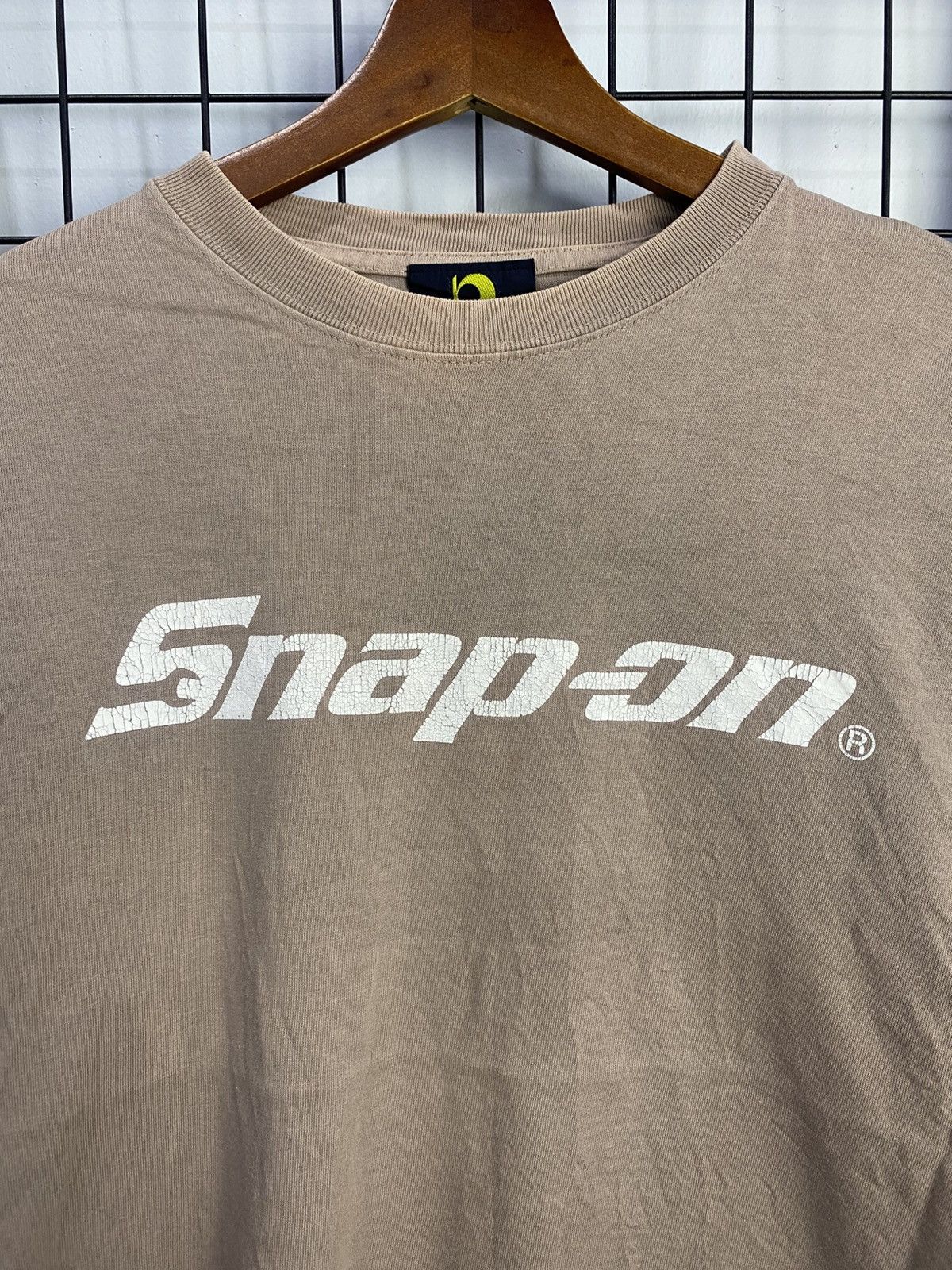 Vintage Vintage 1999 Spell Out Snap On Tools Shirt Size US M / EU 48-50 / 2 - 2 Thumbnail