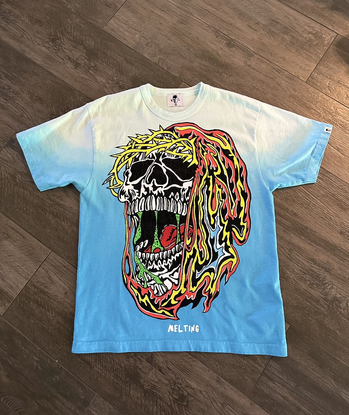 Warren Lotas WL “Melting” Tee Insane 🔥 Size US M / EU 48-50 / 2 - 1 Thumbnail