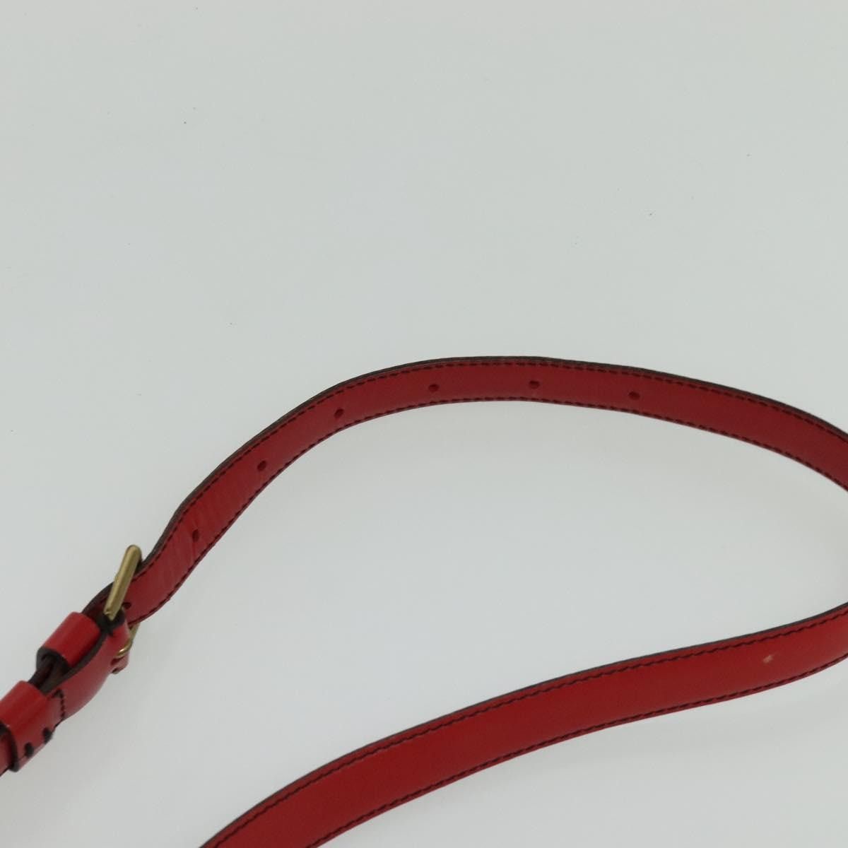 Louis Vuitton LOUIS VUITTON Epi Saint Cloud GM Shoulder Bag Red M52197 Size ONE SIZE - 8 Thumbnail