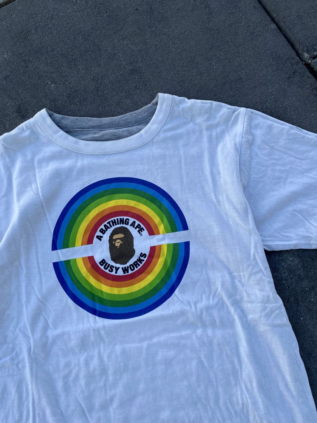 Bape Vintage Rare BAPE Busy Works Reversible Size US M / EU 48-50 / 2 - 10 Thumbnail