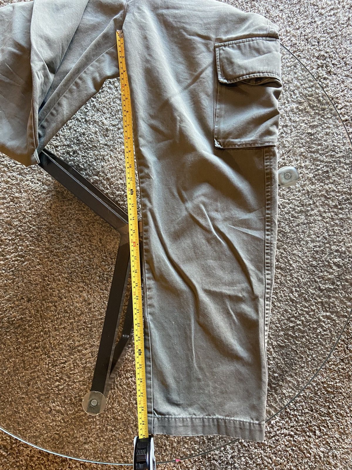 Tommy Hilfiger Vintage Men’s Tommy Hilfiger Baggy Cargo Pants Size US 33 - 3 Thumbnail