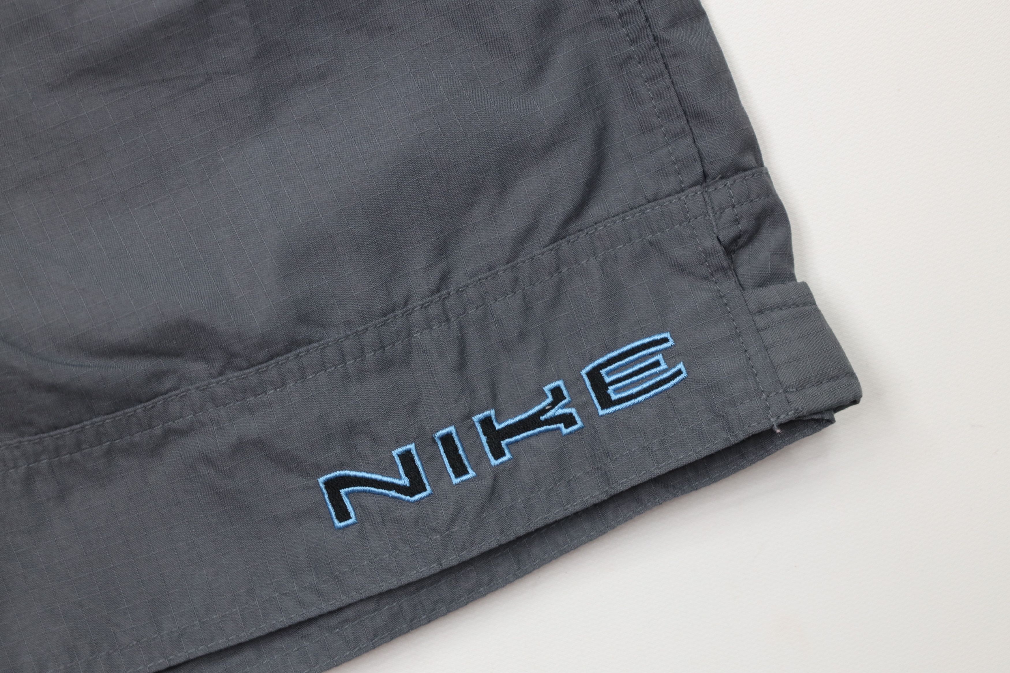 Nike Vintage Nike Travis Scott Mini Swoosh Lined Ripstop Shorts Size US 36 / EU 52 - 5 Thumbnail