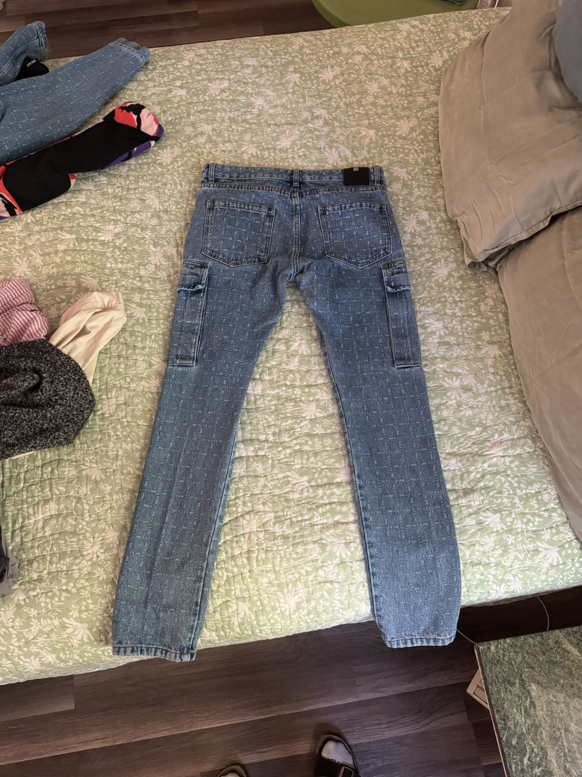 1017 ALYX 9SM Alyx Allover Print Jeans Size US 32 / EU 48 - 2 Thumbnail