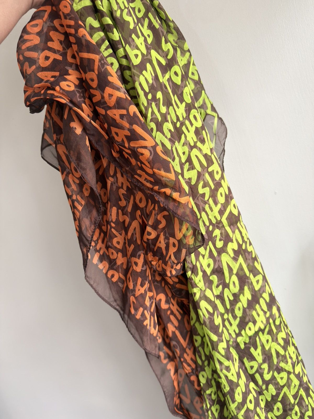 Louis Vuitton × Stephen Sprouse Louis vuitton stephen sprouse graffiti scarf Size ONE SIZE - 1 Thumbnail