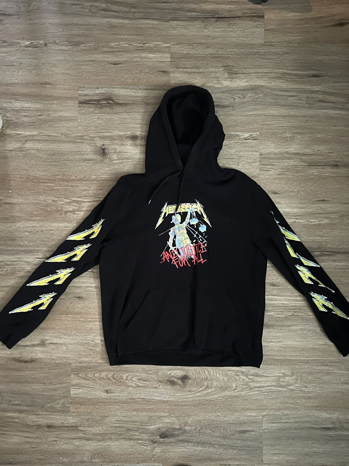 H&M Metallica lighting hoodie Size US S / EU 44-46 / 1 - 2 Thumbnail