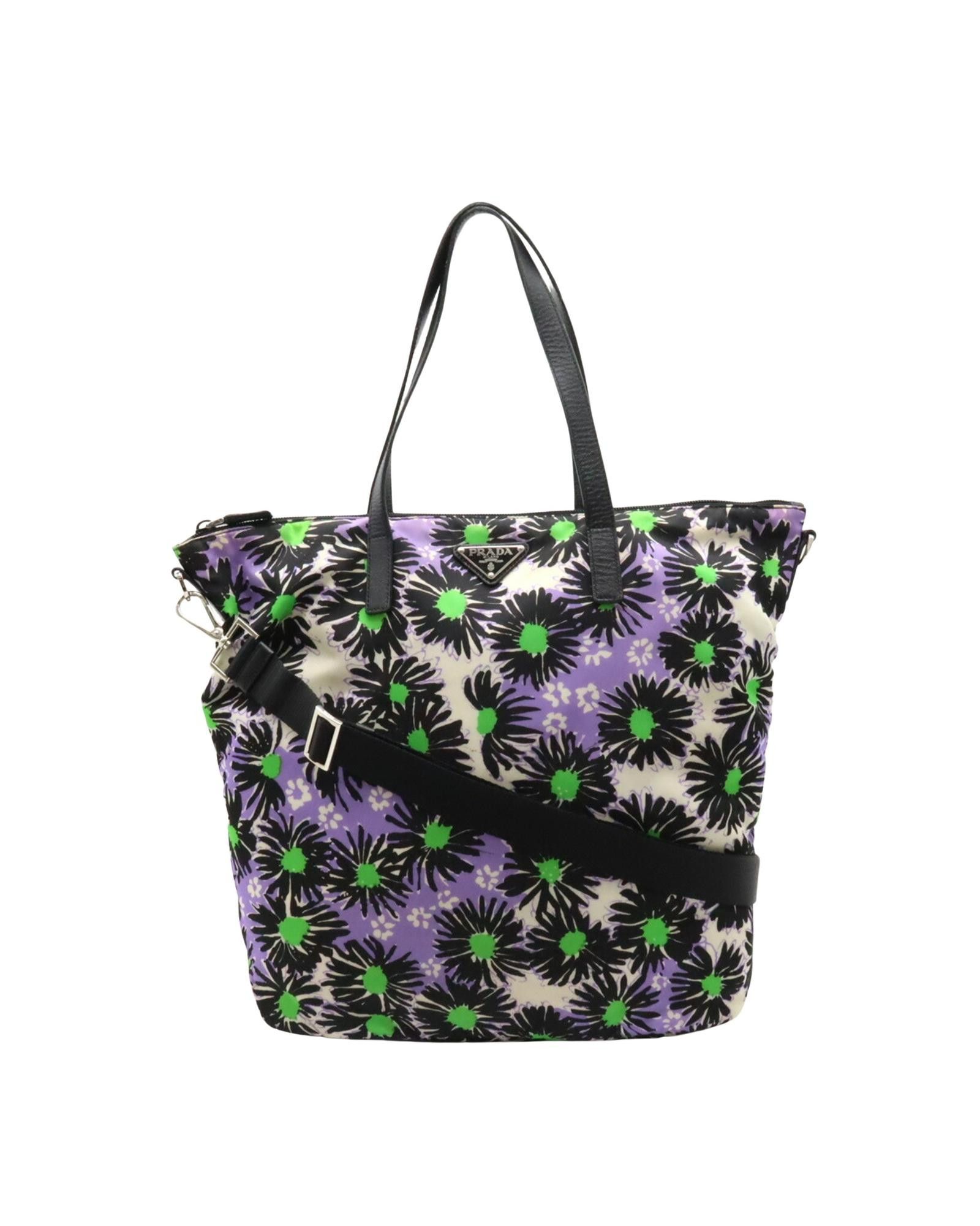 image of Prada Multicolour Synthetic Shoulder Bag With Strap, Women's