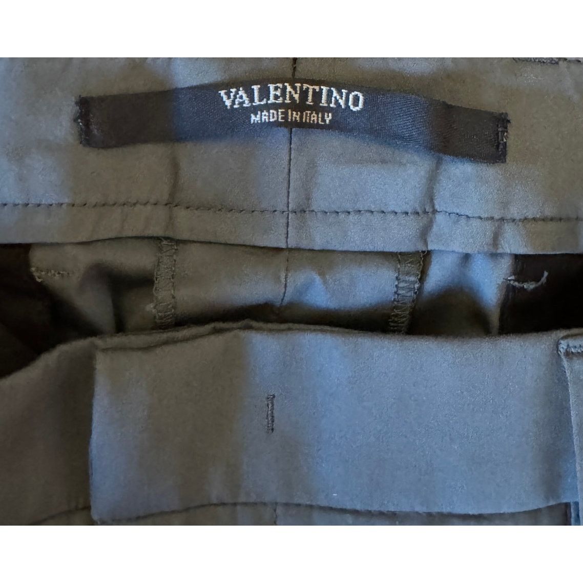 Valentino Valentino Cotton Silk Poplin Summer Pants Size US 32 / EU 48 - 4 Thumbnail