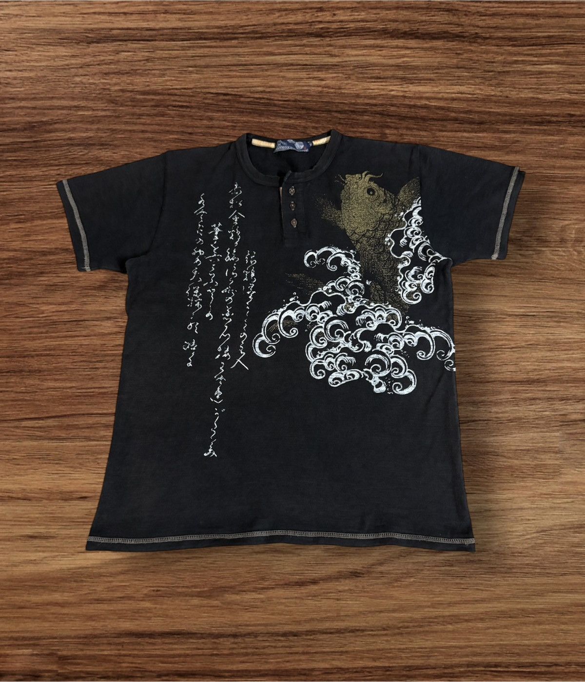 Japanese Brand Vintage Japanese Brand Sukajan Over Print T-Shirt Size US M / EU 48-50 / 2 - 1 Thumbnail