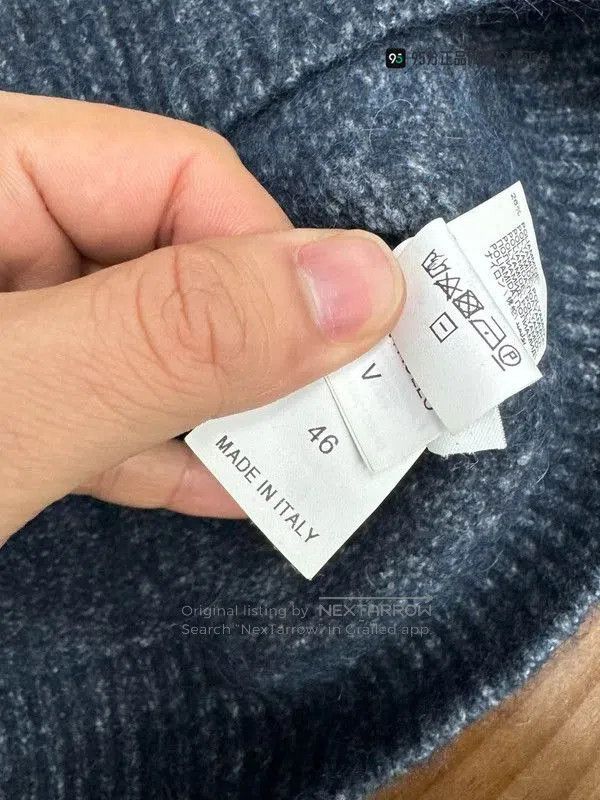Brunello Cucinelli Brunello Cucinelli FW23 Knit Diamond Crewneck Sweater. Size US S / EU 44-46 / 1 - 1 Thumbnail