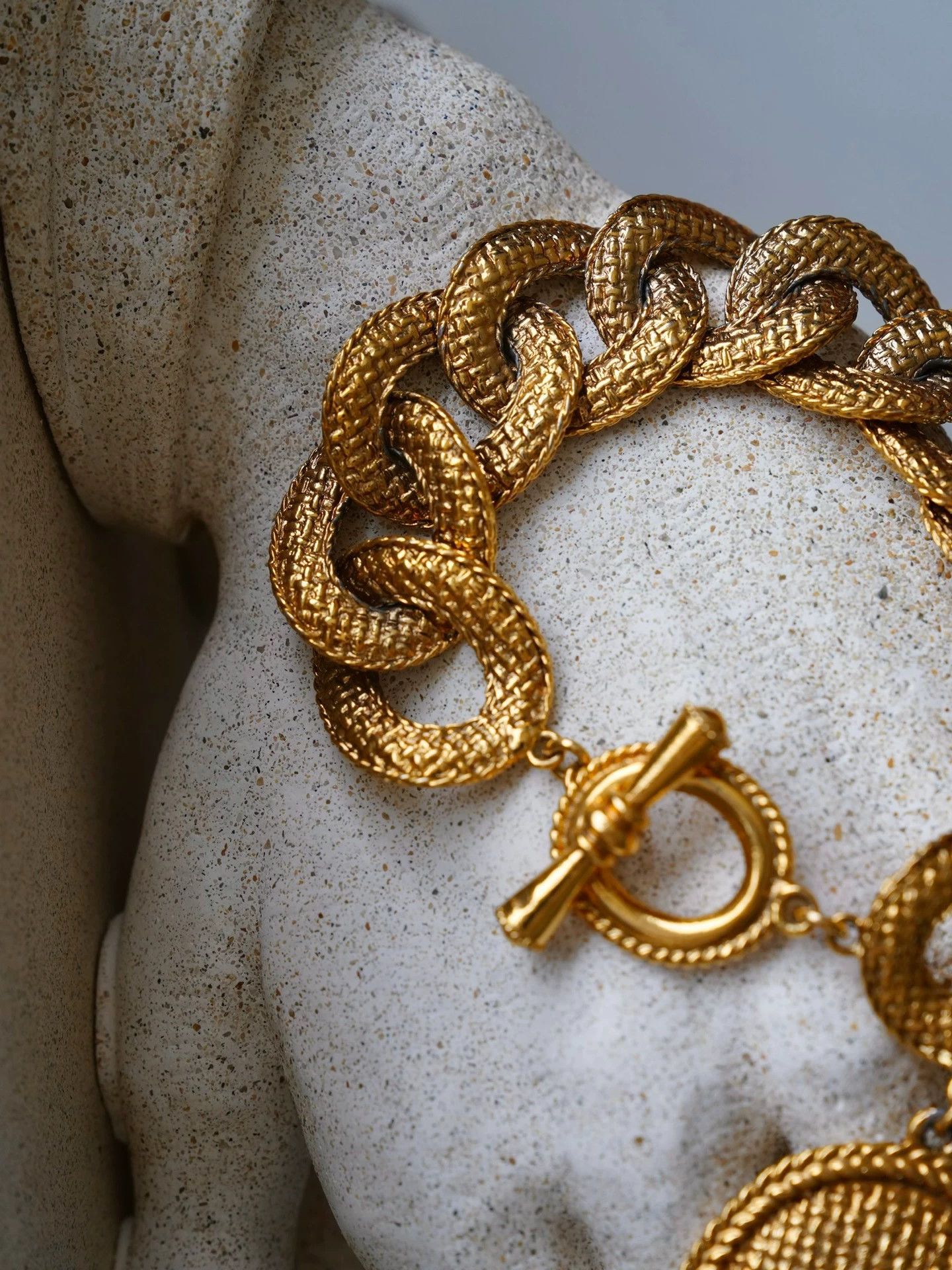 Dior Vintage Dior 1991 SS Gold-Tone CD Bracelet Size ONE SIZE - 8 Thumbnail