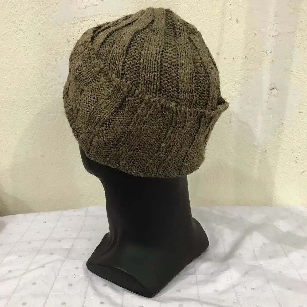 Japanese Brand × Vintage Old Folks Plain Beanie Hat Size ONE SIZE - 4 Thumbnail