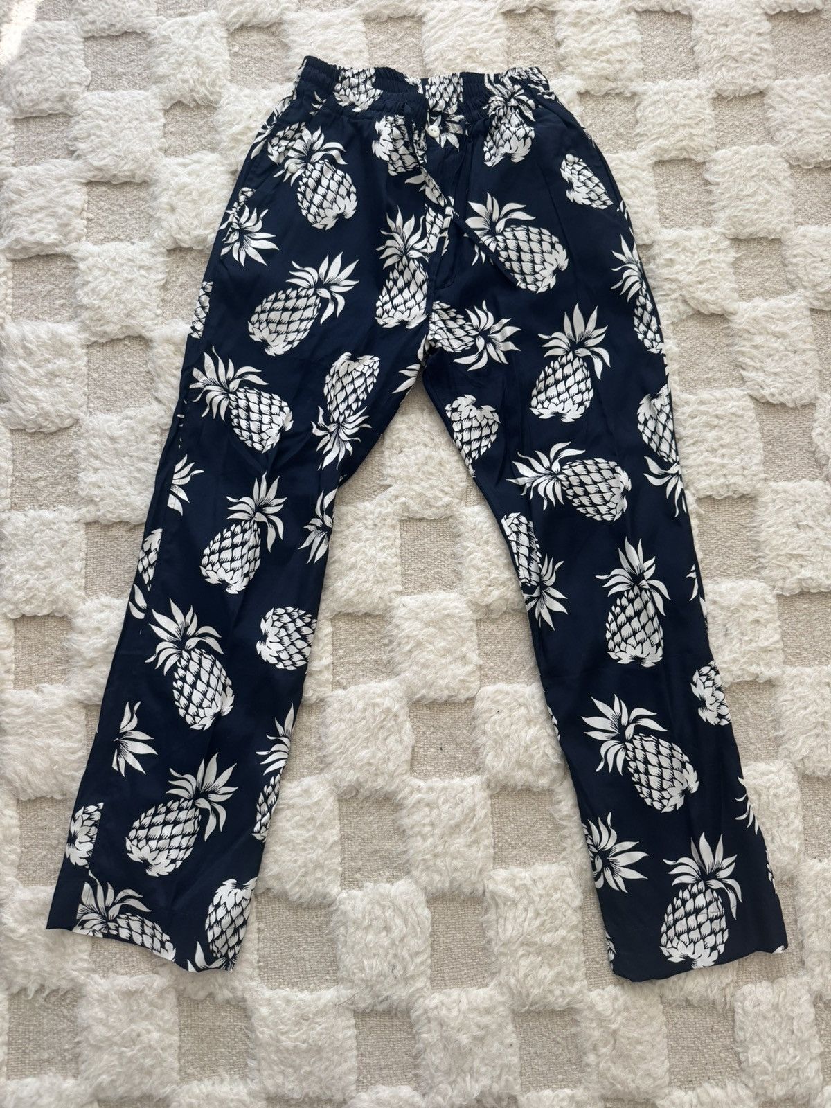 Needles SS19 String Cowboy Pant - Rayon Cloth Sateen/Pinepple Size US 29 - 1 Thumbnail