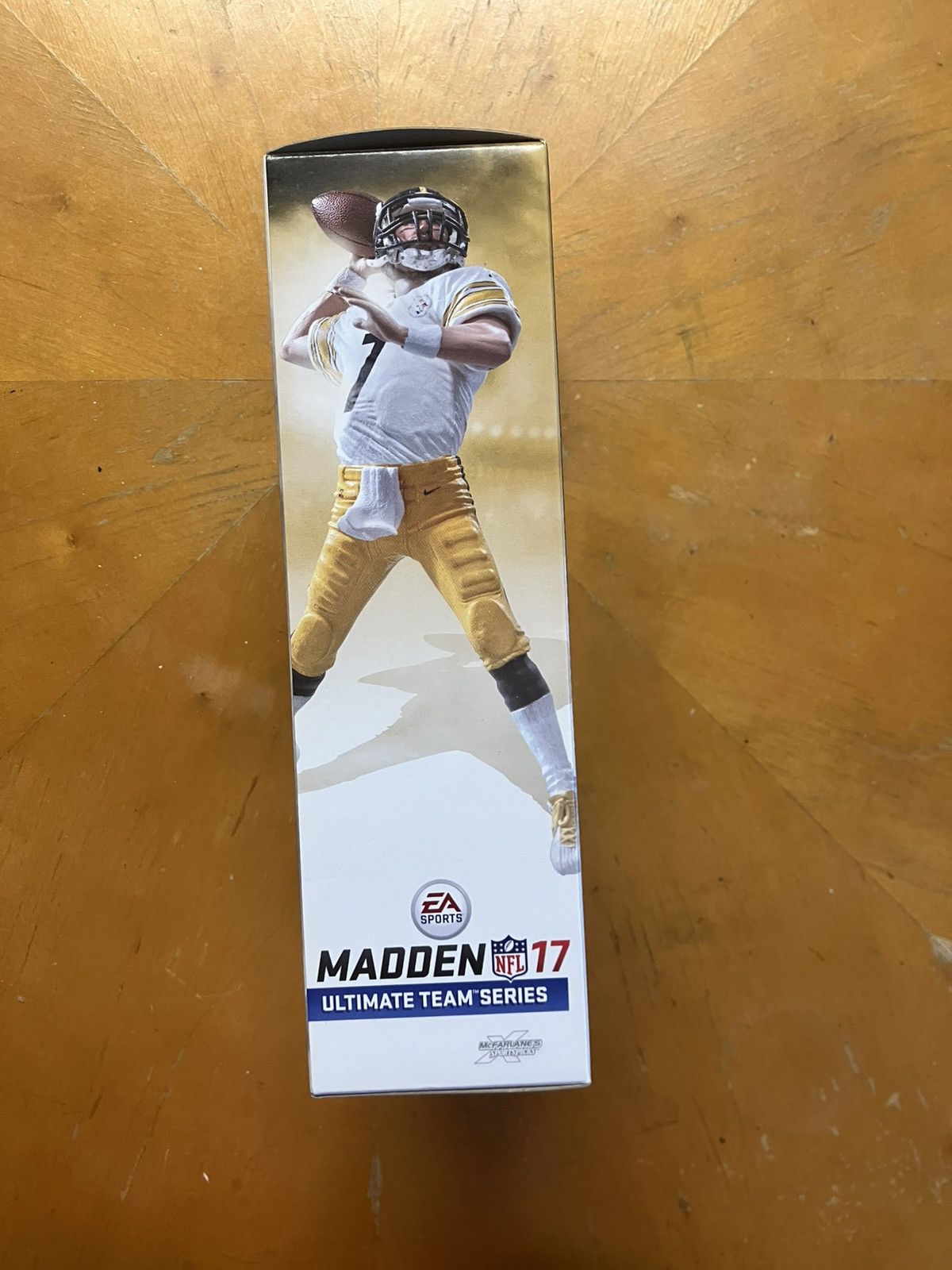 NFL McFarlane Madden 17 Ben Roethlisberger Bumblebee Chase NIB Size ONE SIZE - 4 Thumbnail