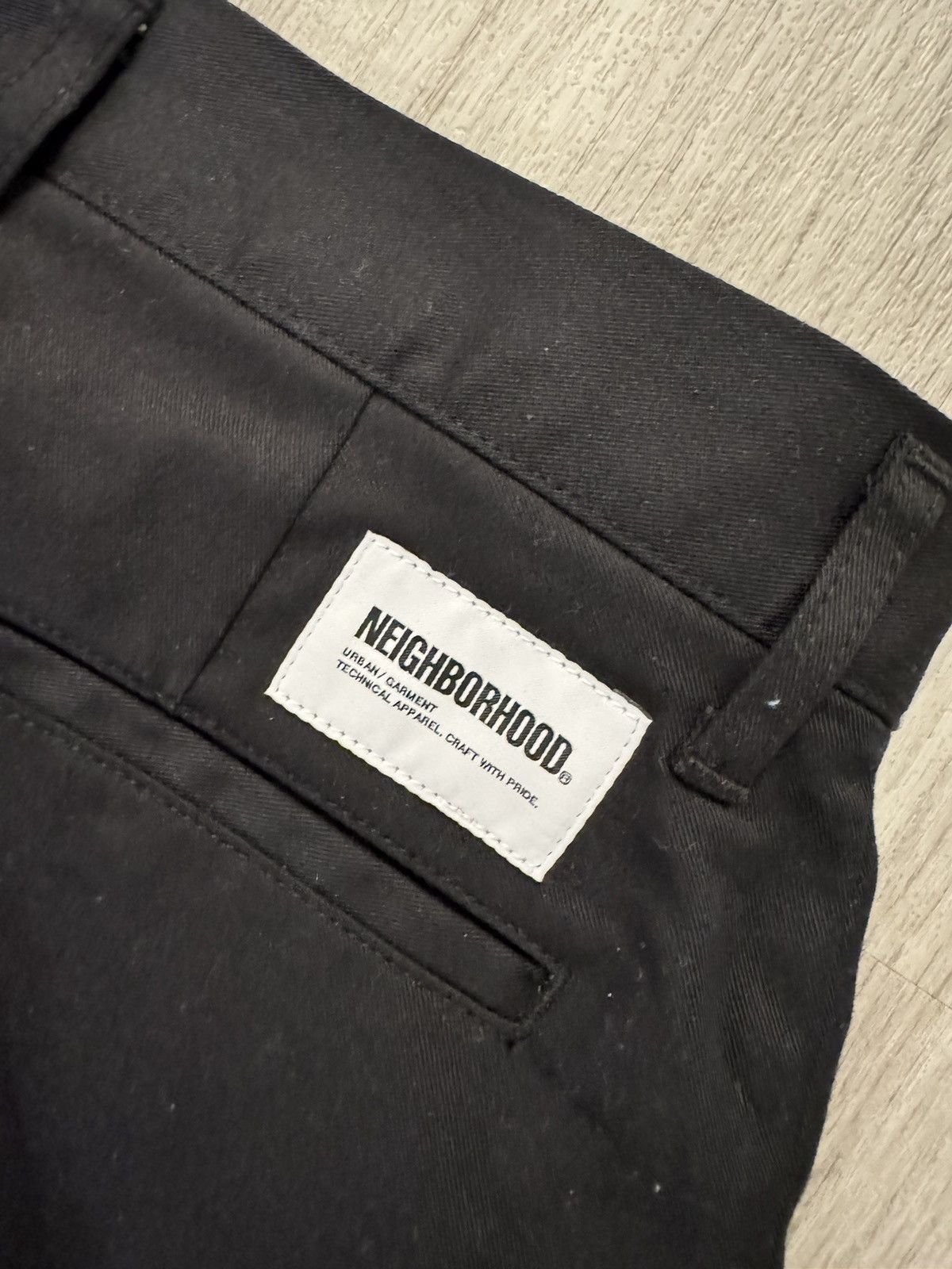 Neighborhood Neighborhood Slant Tuck Pants Black Size US 30 / EU 46 - 5 Thumbnail
