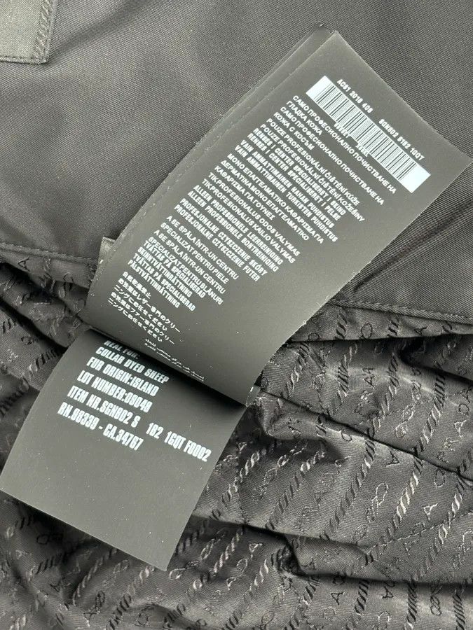 Prada AW2018 Prada Black Puffer Shearling Leather Jacket Size US M / EU 48-50 / 2 - 13 Thumbnail