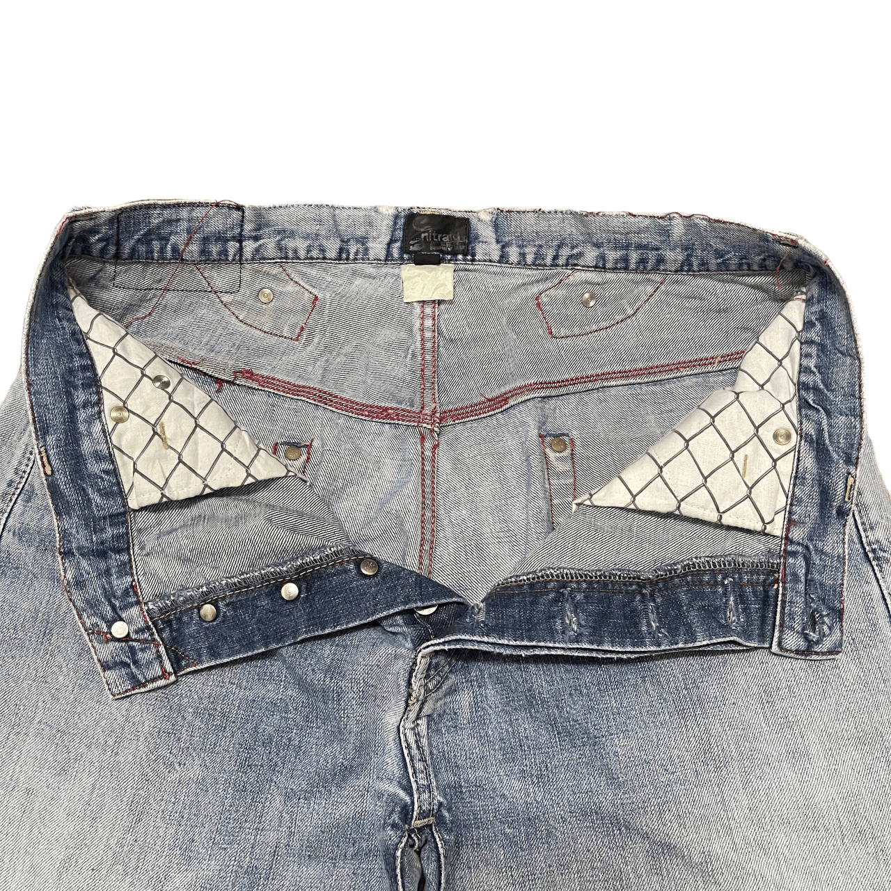 Nitraid Vintage Nitraid Underground Selvedge Denim Jeans Size US 34 / EU 50 - 8 Thumbnail